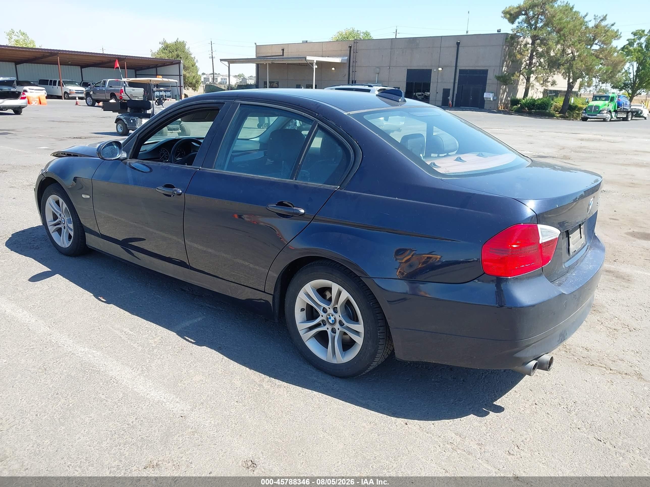 2008 Bmw 328i   Black vin: WBAVA375X8NL50138