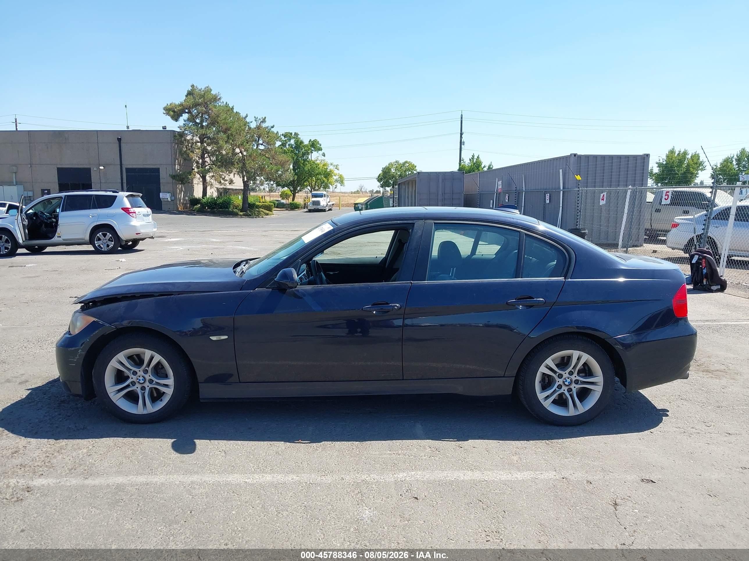 2008 Bmw 328i   Black vin: WBAVA375X8NL50138