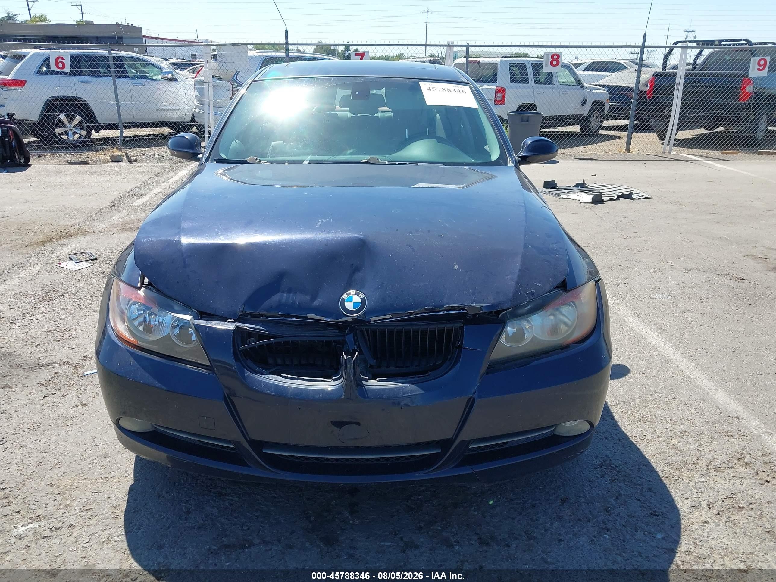 2008 Bmw 328i   Black vin: WBAVA375X8NL50138