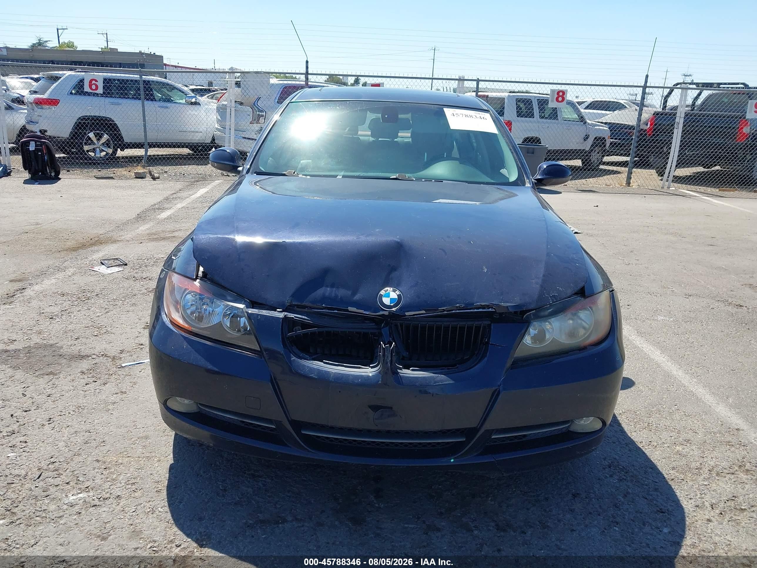 2008 Bmw 328i   Black vin: WBAVA375X8NL50138