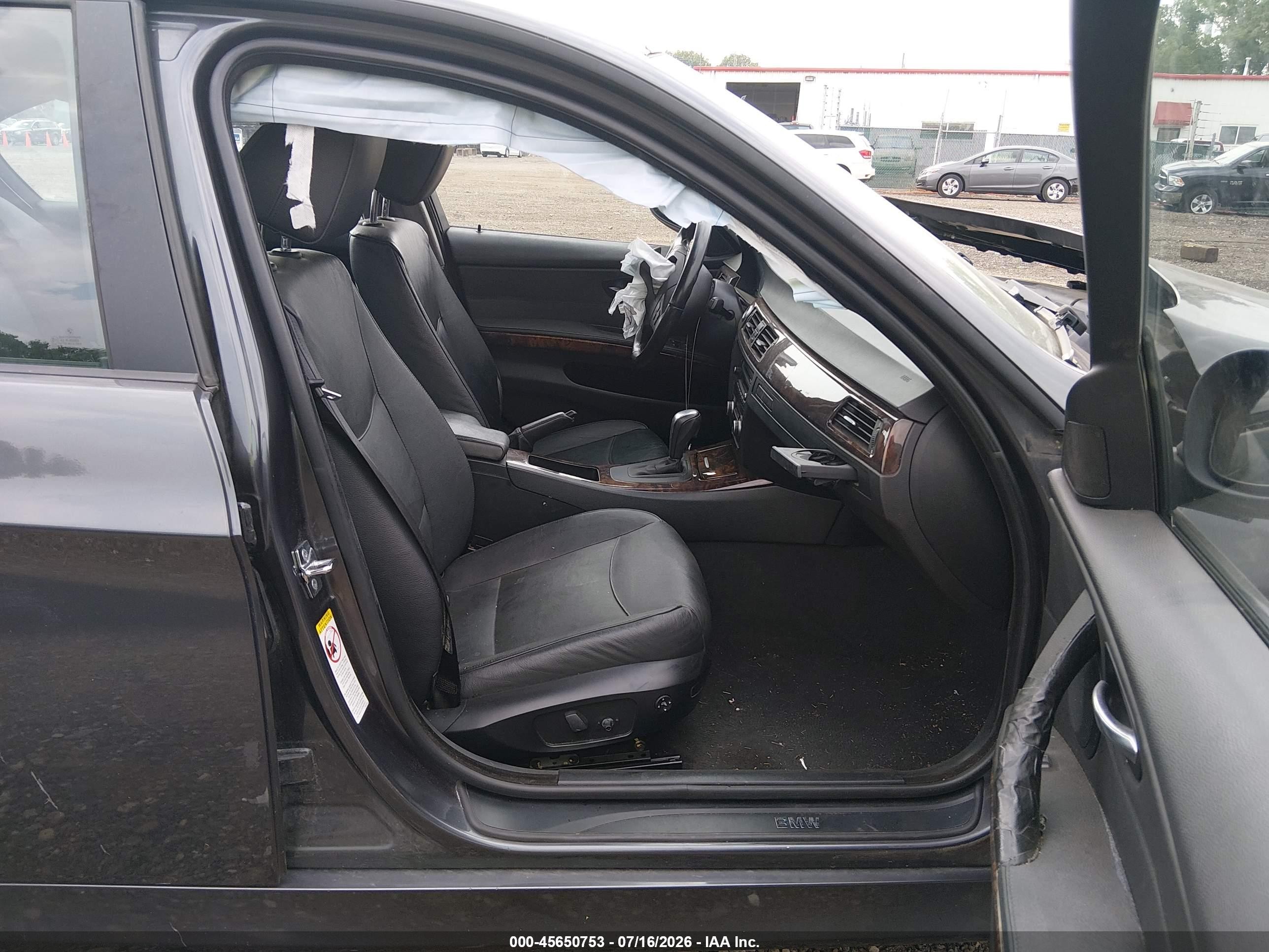 2008 Bmw 328i   Gray vin: WBAVA375X8NL55274
