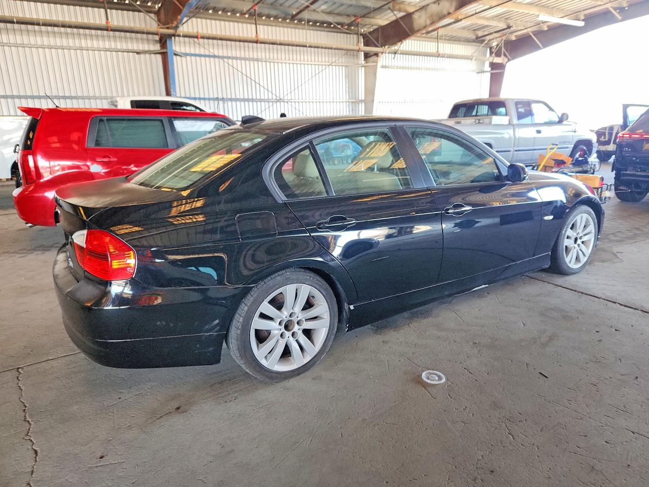 2006 Bmw 325 I Black vin: WBAVB13506KR56053