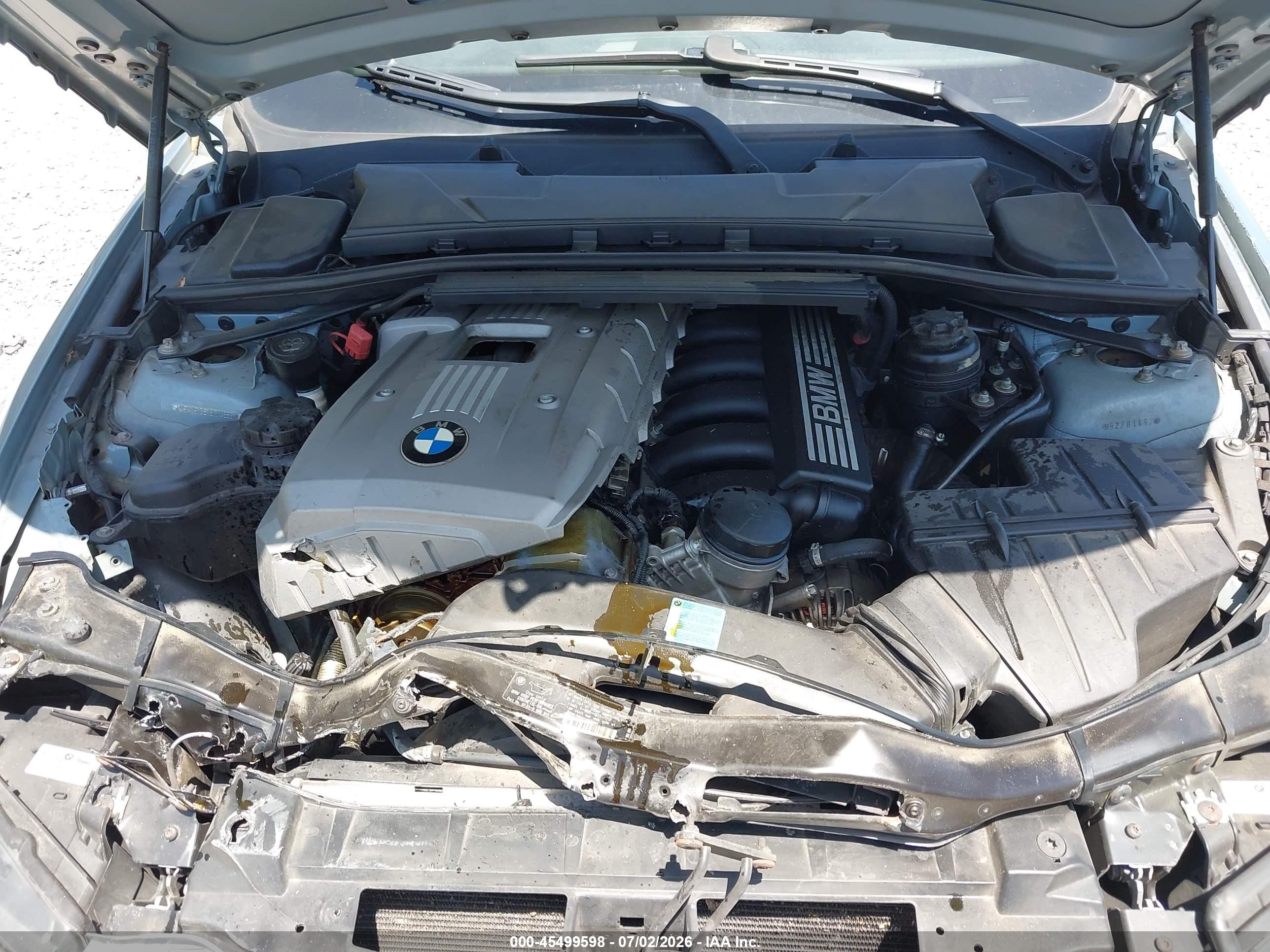 2006 Bmw 325i   Blue vin: WBAVB13516KX46531