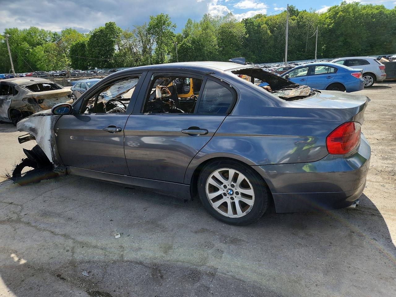 2006 Bmw 325 I Gray vin: WBAVB13526KX34968