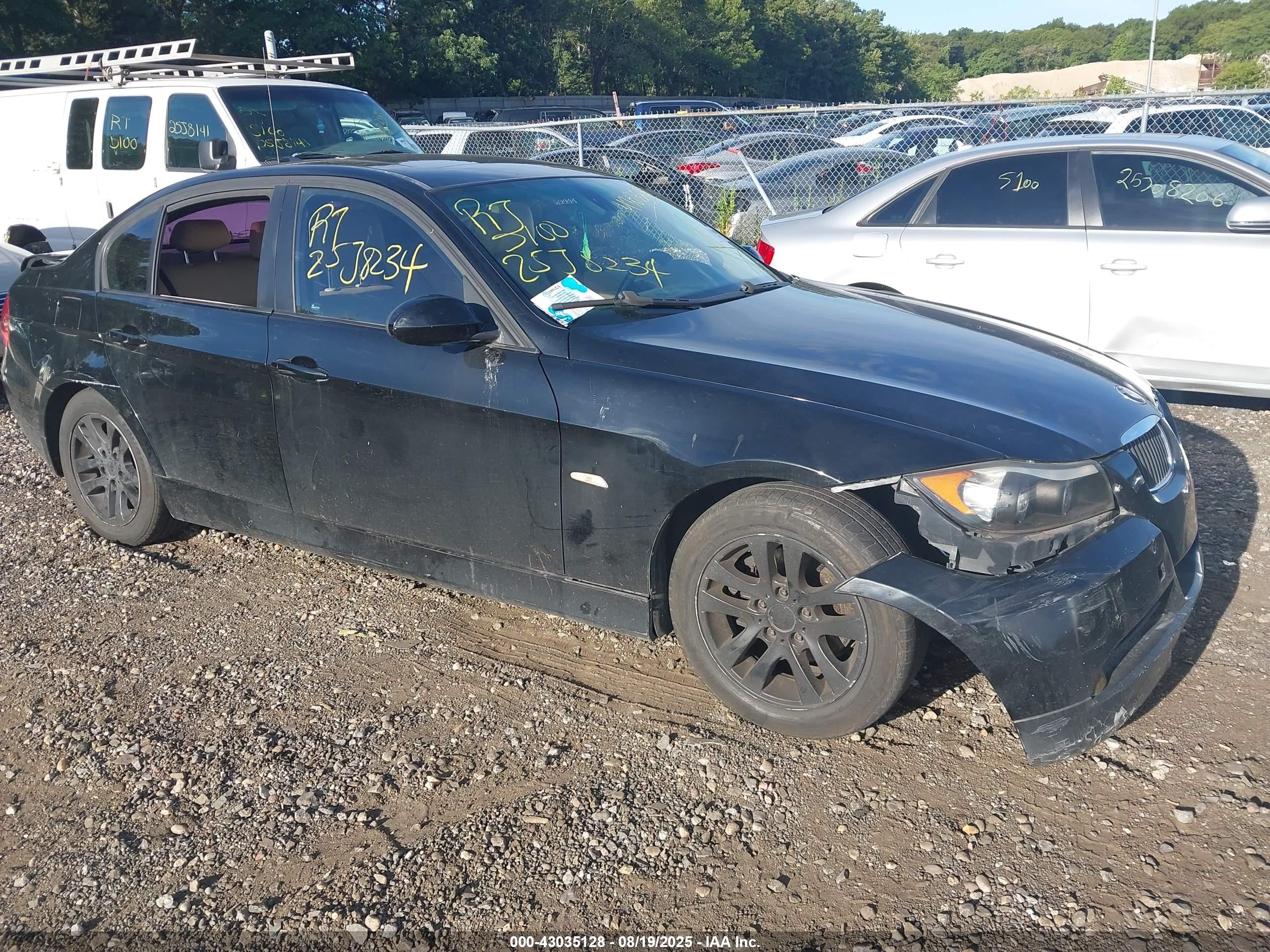 2006 Bmw 325i   Black vin: WBAVB13526KX43119