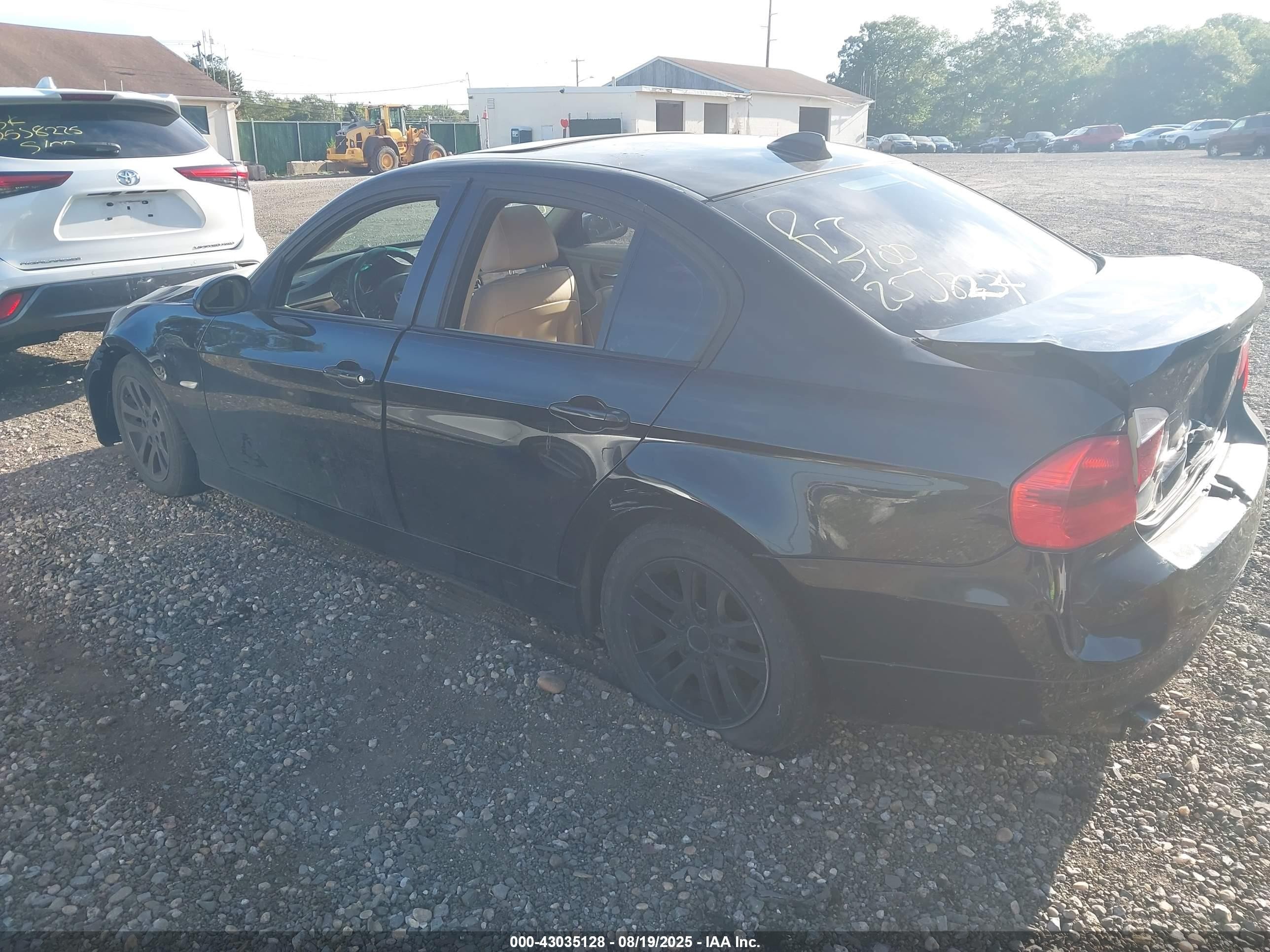 2006 Bmw 325i   Black vin: WBAVB13526KX43119