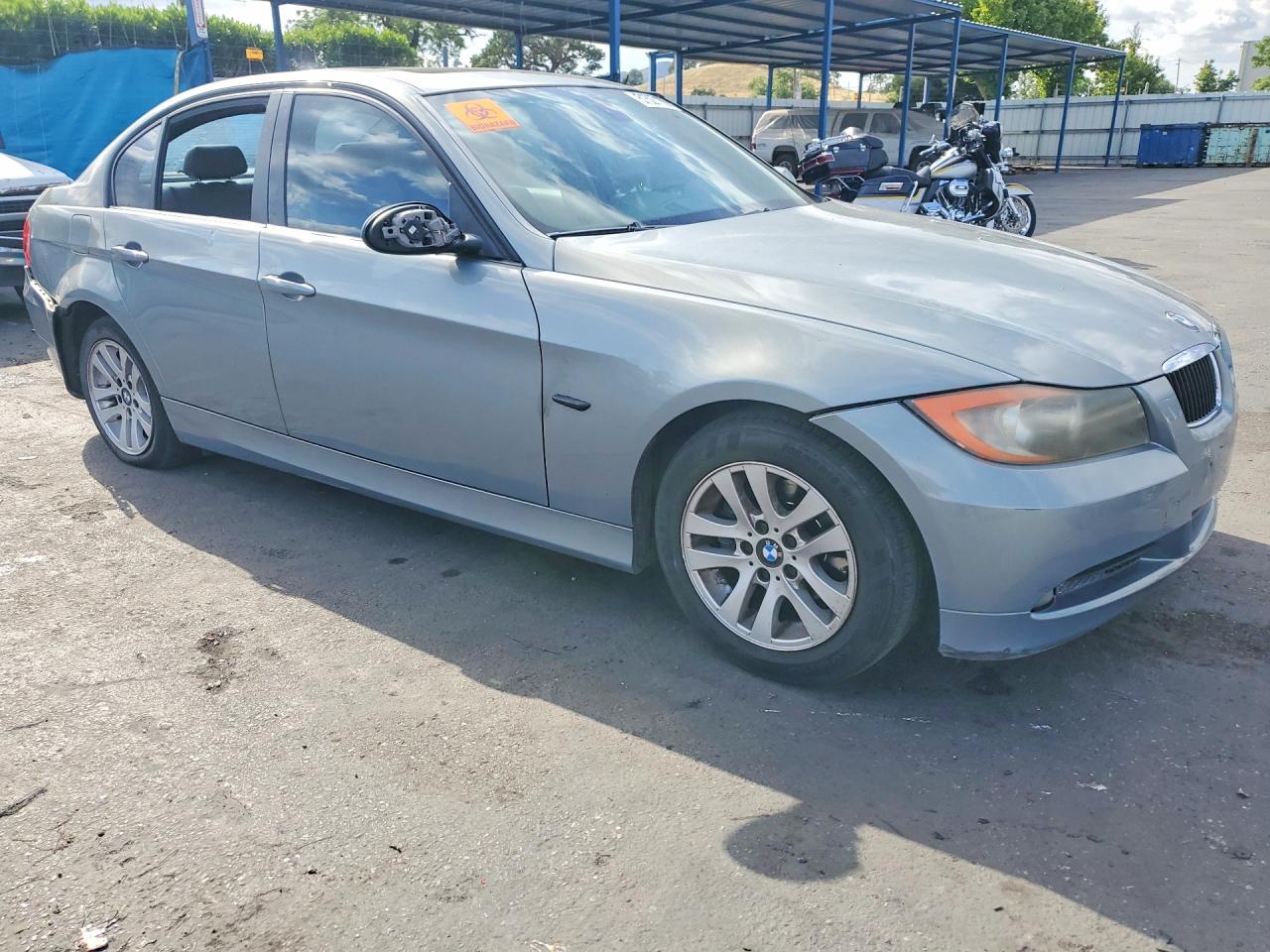 2006 Bmw 325 I Teal vin: WBAVB13526KX49227