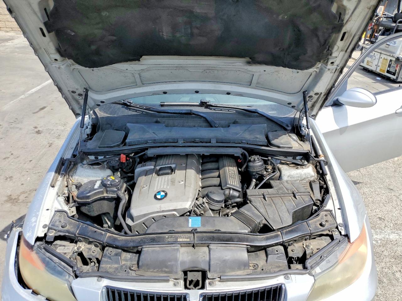 2006 Bmw 325 I Silver vin: WBAVB13526PT17188