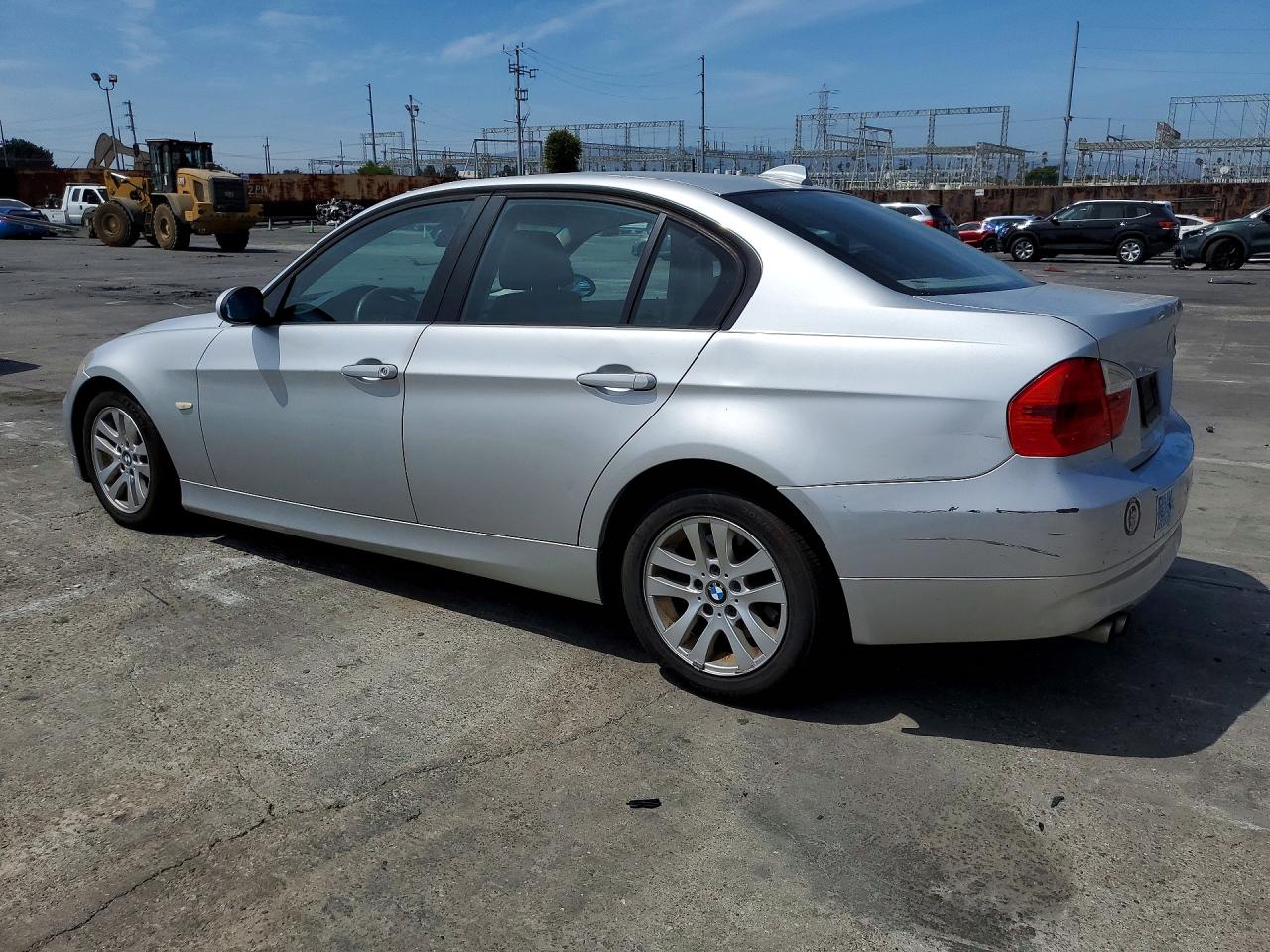 2006 Bmw 325 I Silver vin: WBAVB13526PT17188