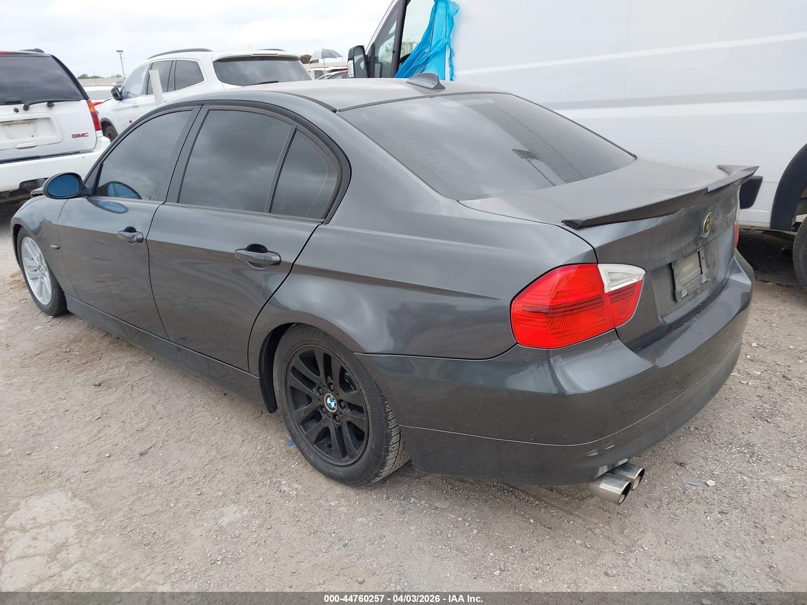 2006 Bmw 325i   Gray vin: WBAVB13536KR56676
