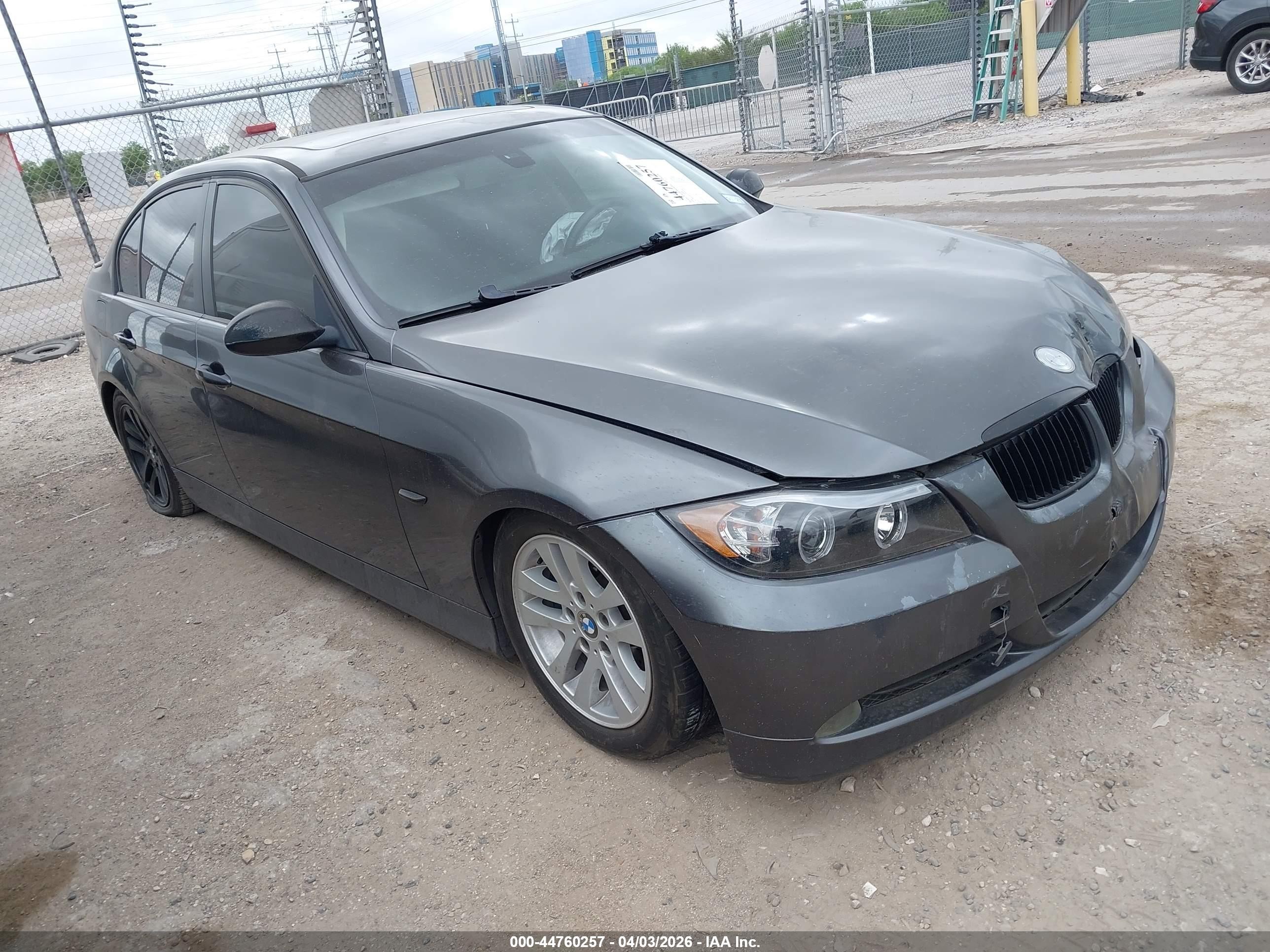 2006 Bmw 325i   Gray vin: WBAVB13536KR56676