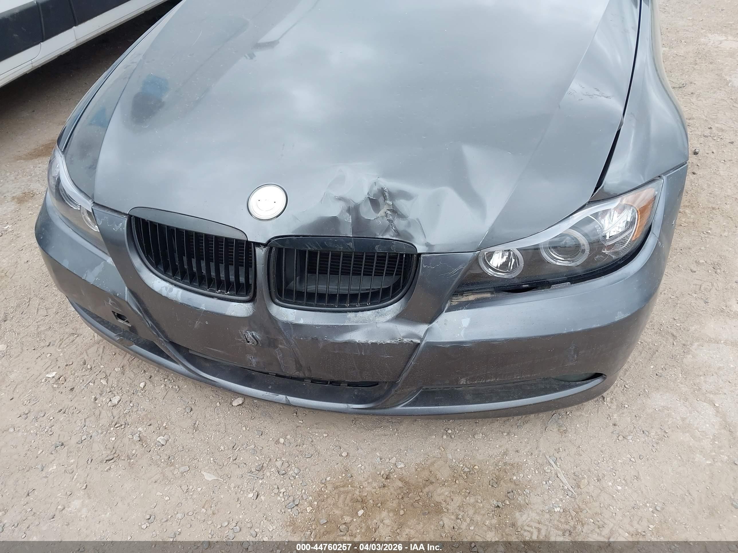 2006 Bmw 325i   Gray vin: WBAVB13536KR56676