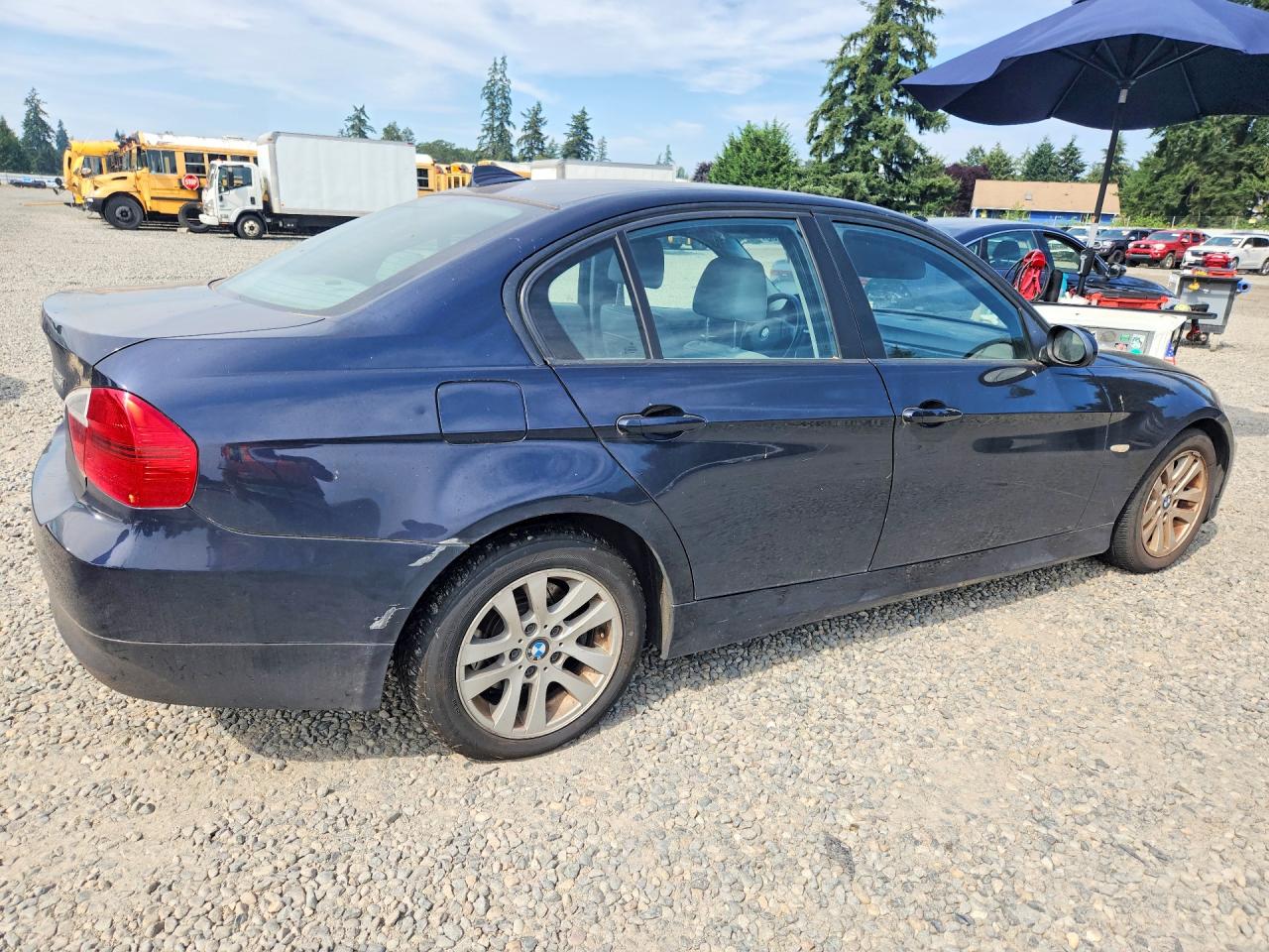 2006 Bmw 325 I Blue vin: WBAVB13536KR59769