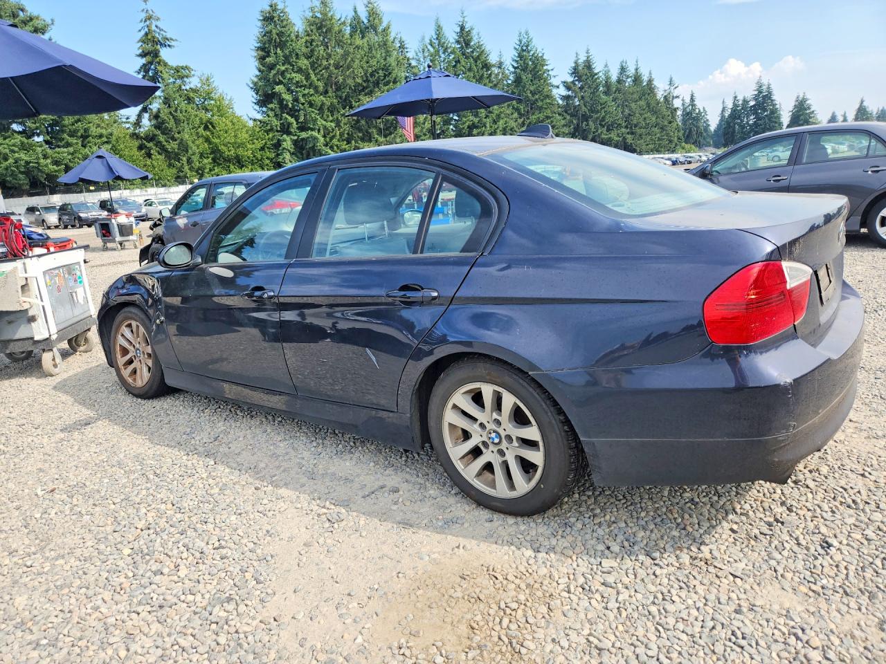 2006 Bmw 325 I Blue vin: WBAVB13536KR59769