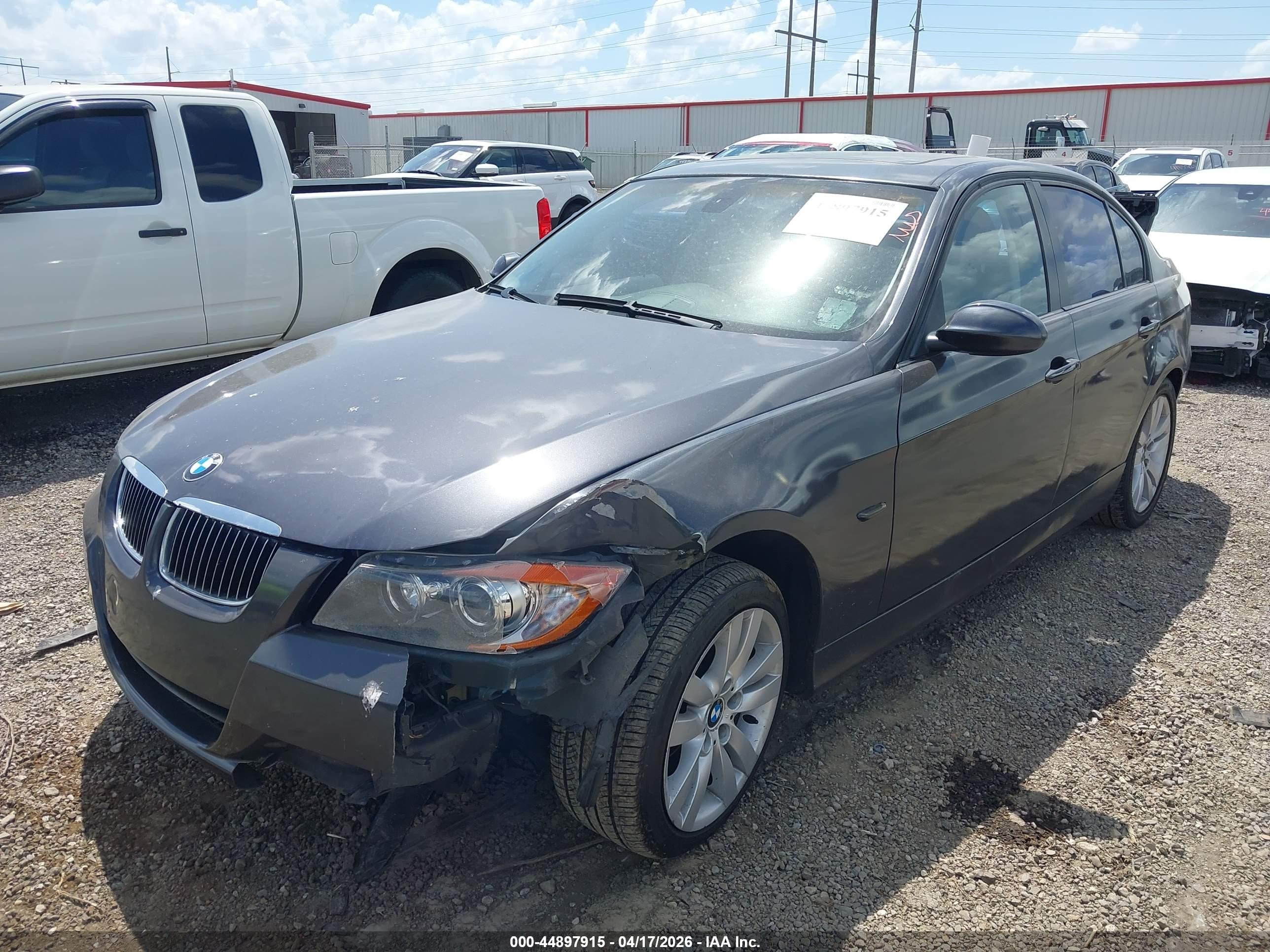 2006 Bmw 325i   Gray vin: WBAVB13536KX46272