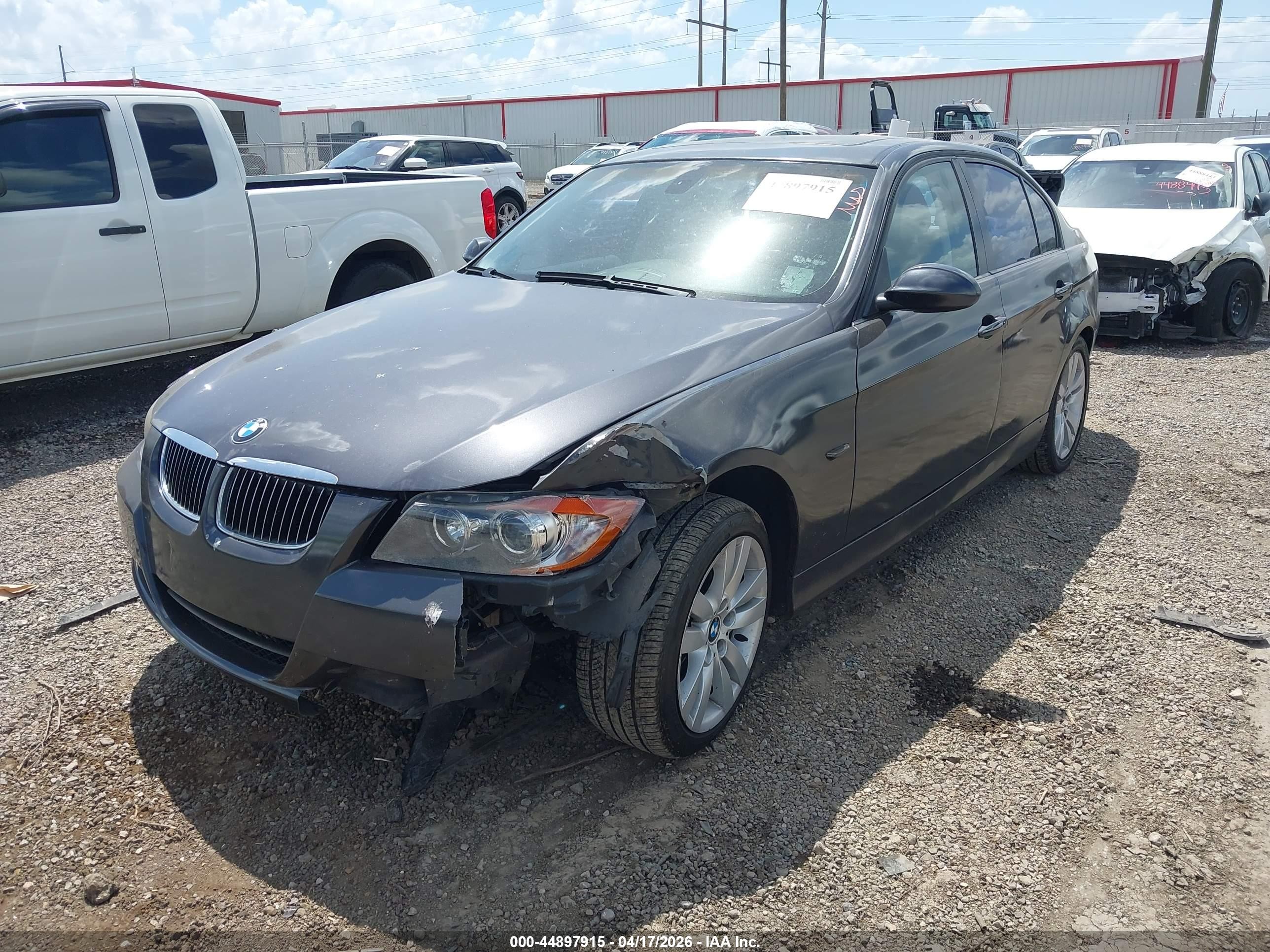 2006 Bmw 325i   Gray vin: WBAVB13536KX46272