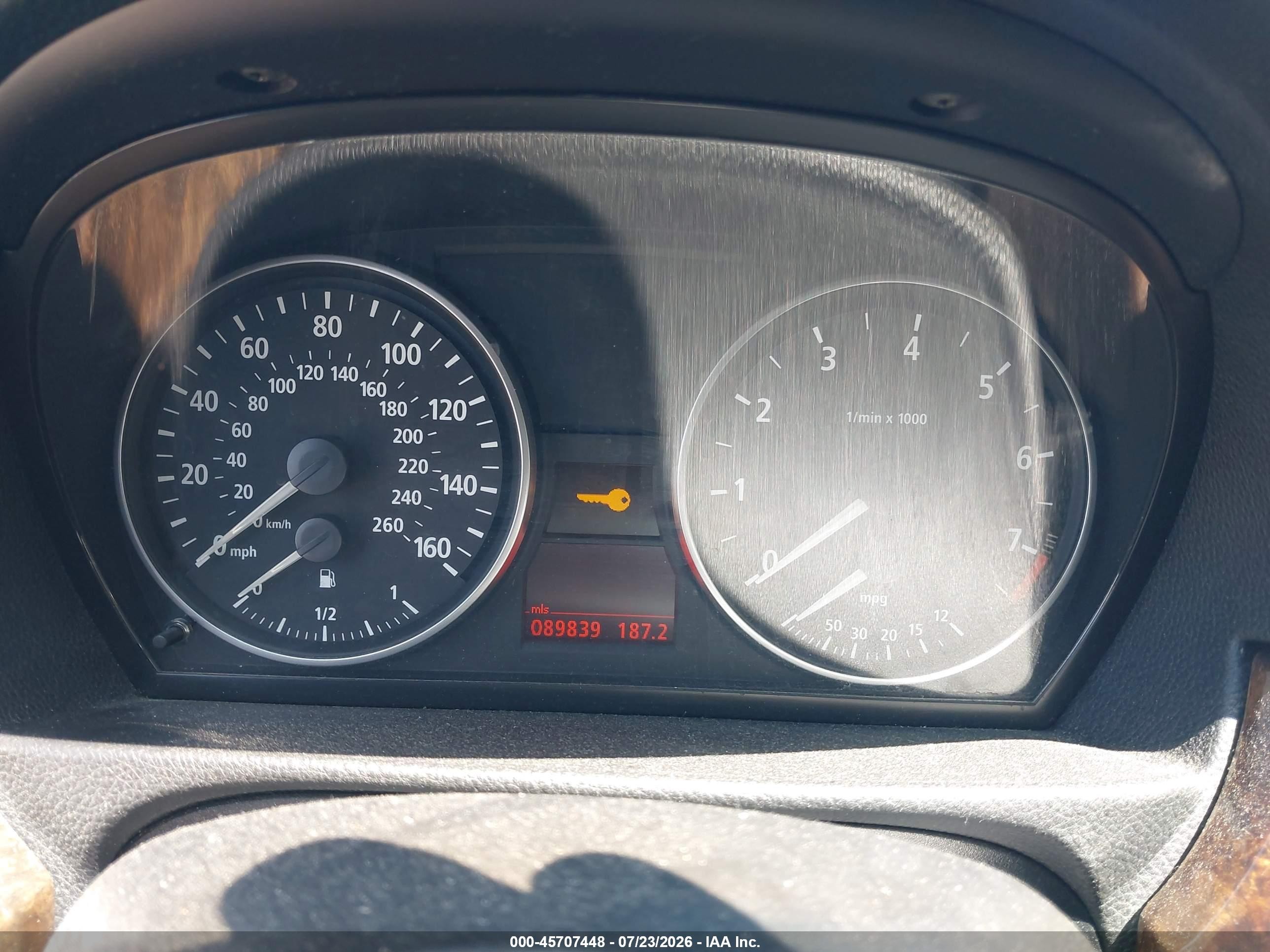 2006 Bmw 325i   Серый vin: WBAVB13536PS64288