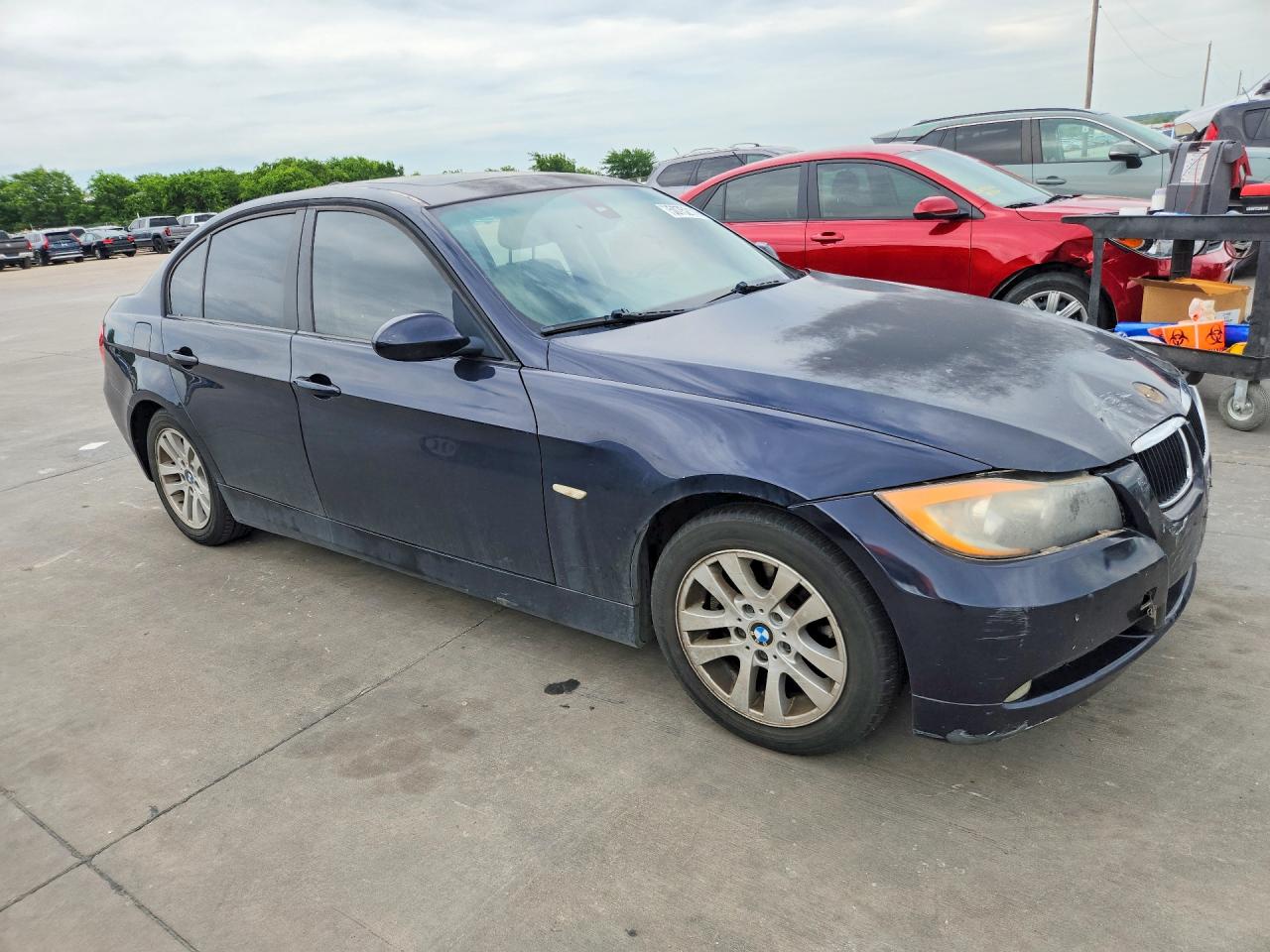 2006 Bmw 325 I Blue vin: WBAVB13536PT10735