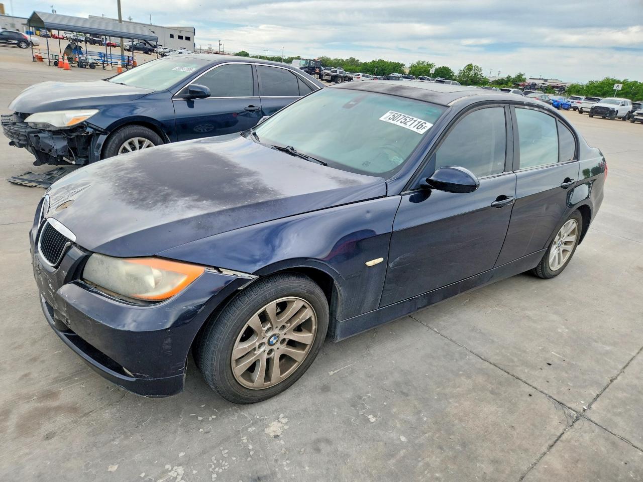 2006 Bmw 325 I Blue vin: WBAVB13536PT10735