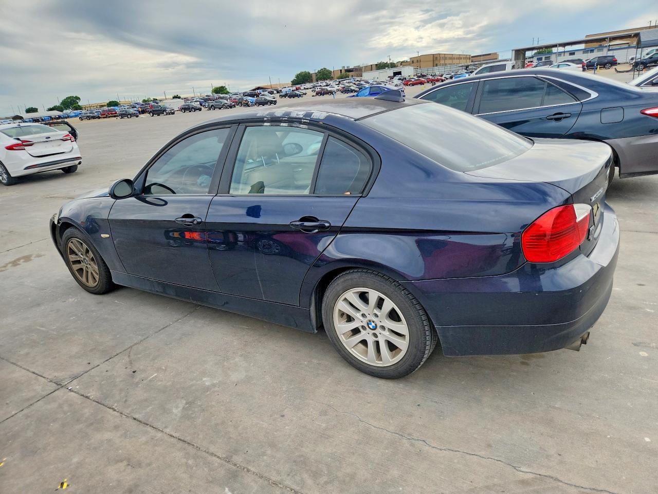 2006 Bmw 325 I Blue vin: WBAVB13536PT10735