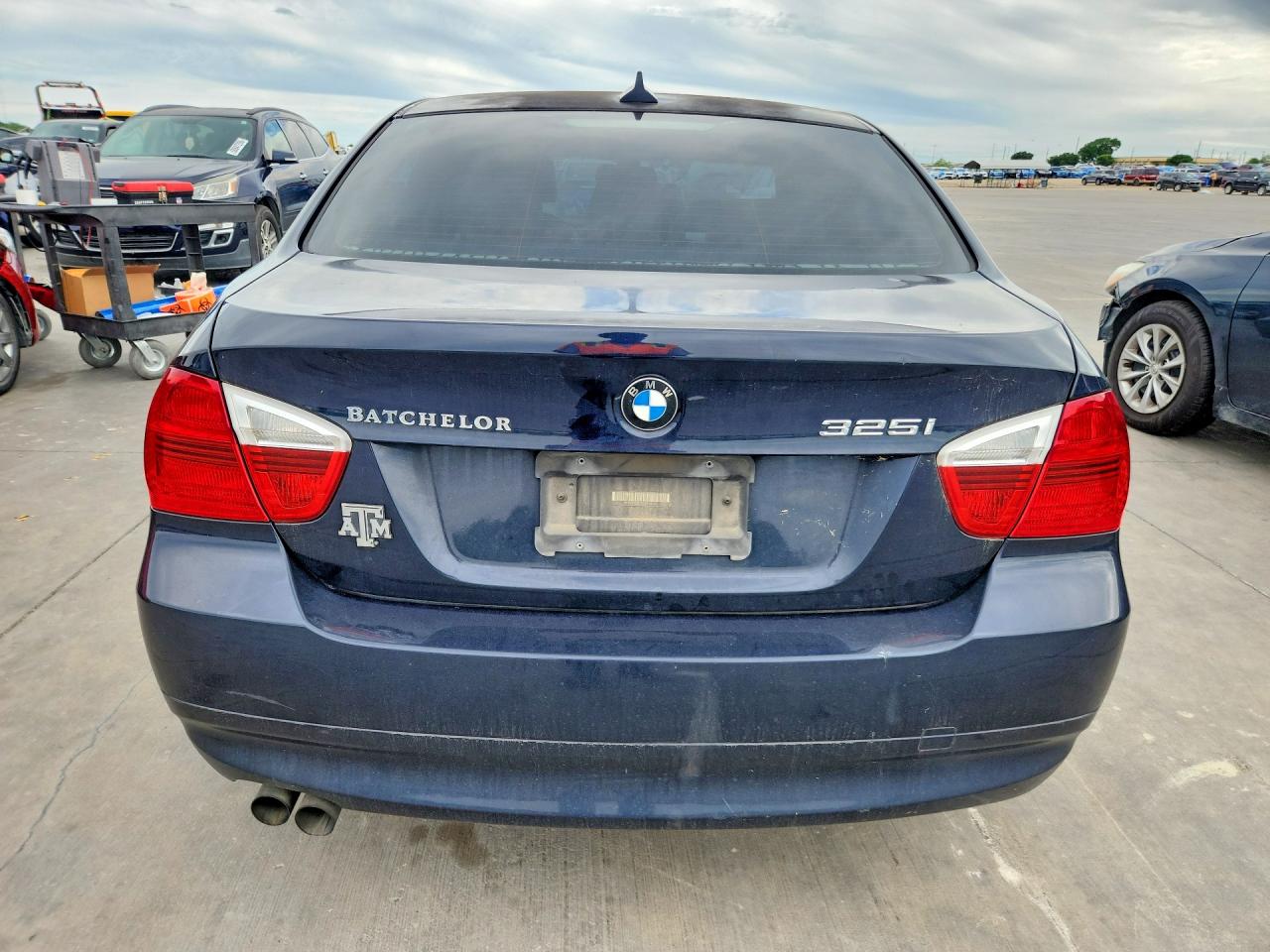 2006 Bmw 325 I Blue vin: WBAVB13536PT10735