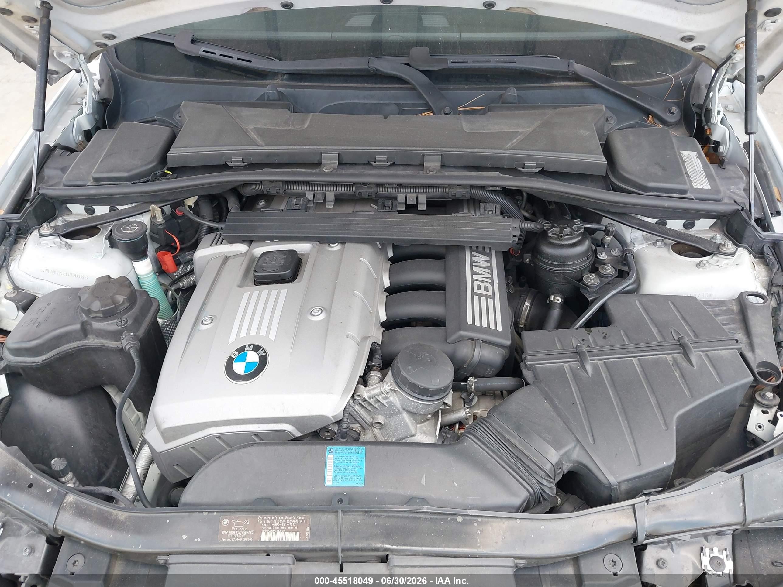 2006 Bmw 325i   Silver vin: WBAVB13536PT20813