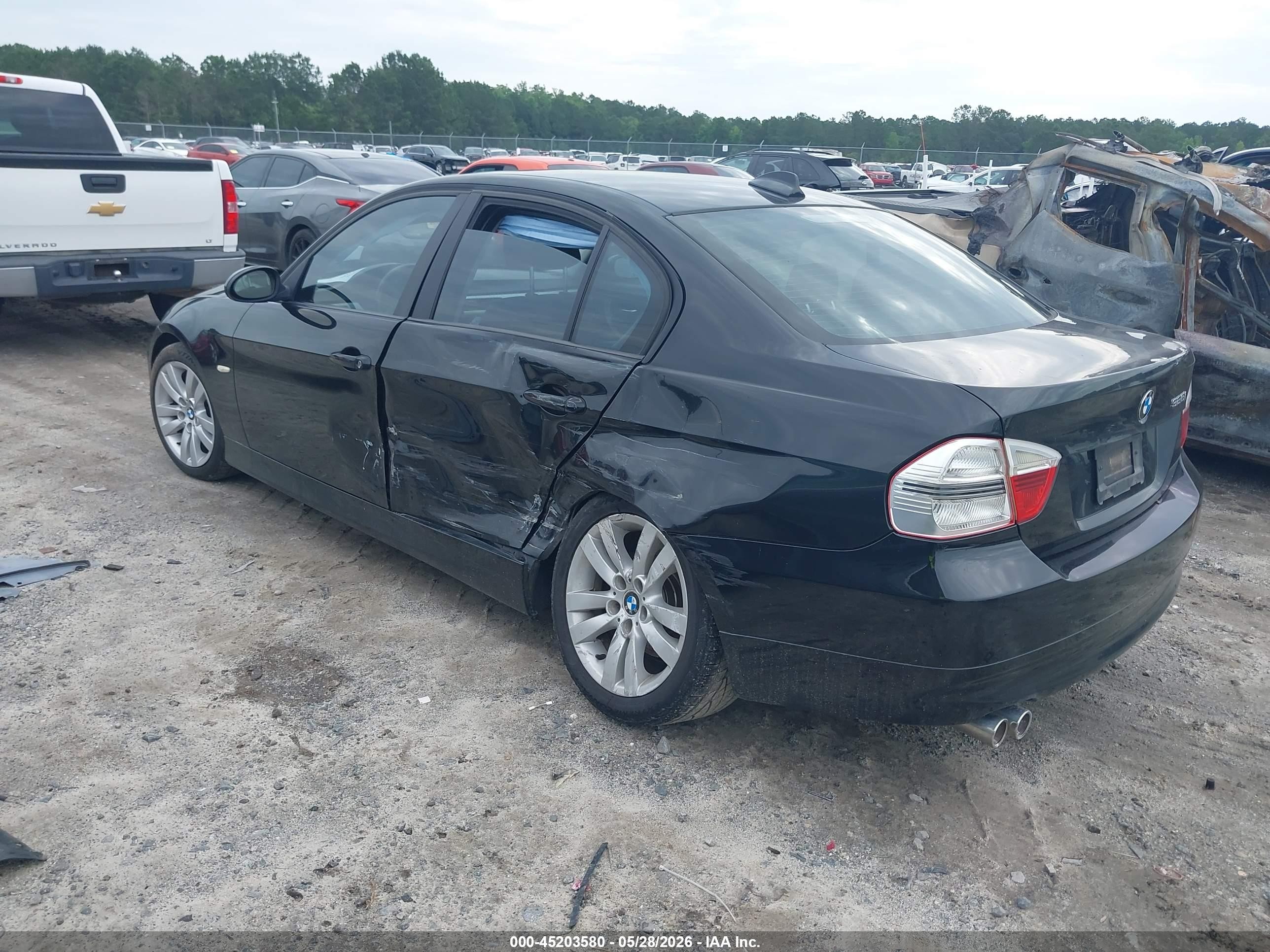 2006 Bmw 325i   Black vin: WBAVB13546PS65899