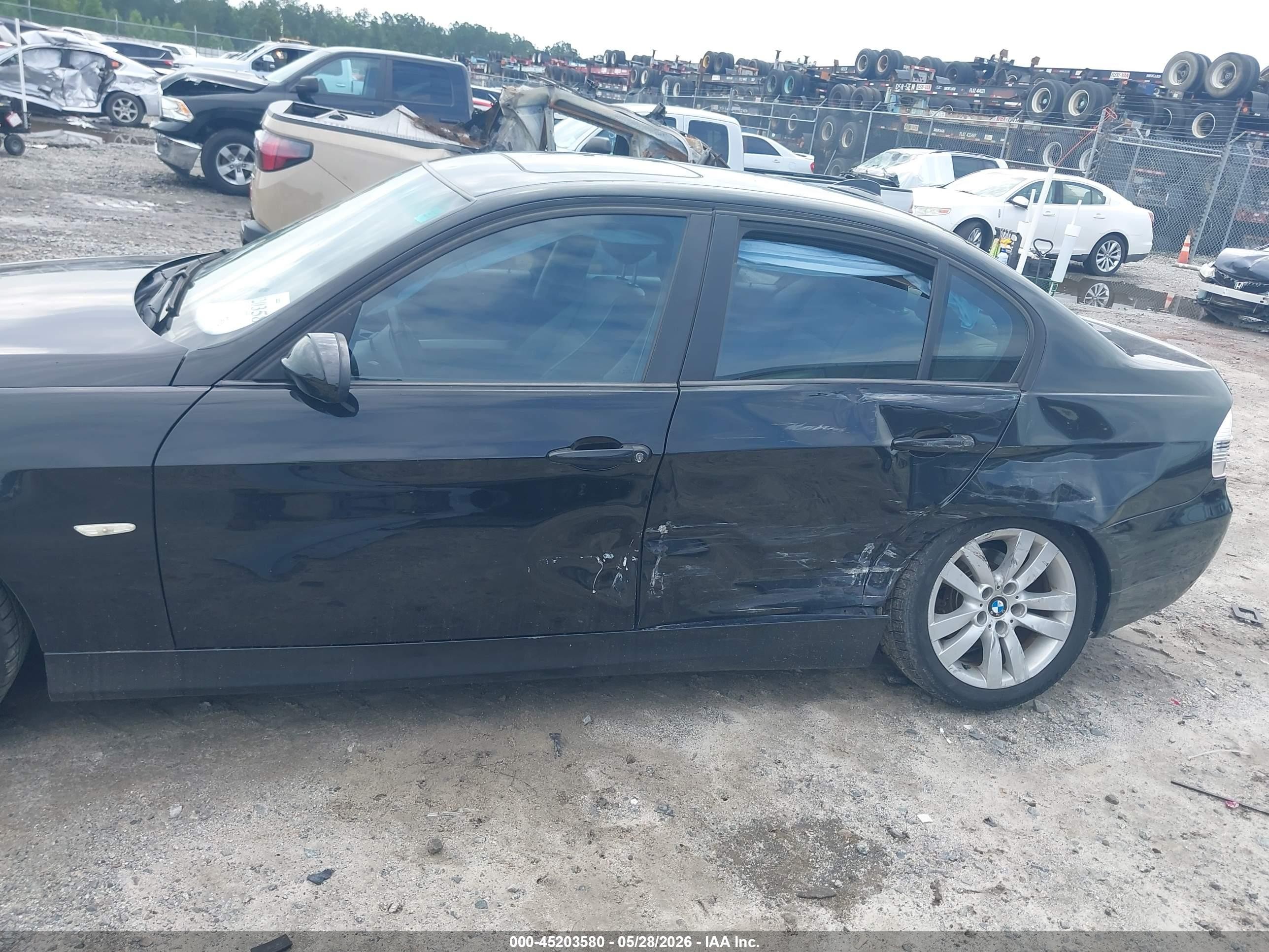 2006 Bmw 325i   Black vin: WBAVB13546PS65899