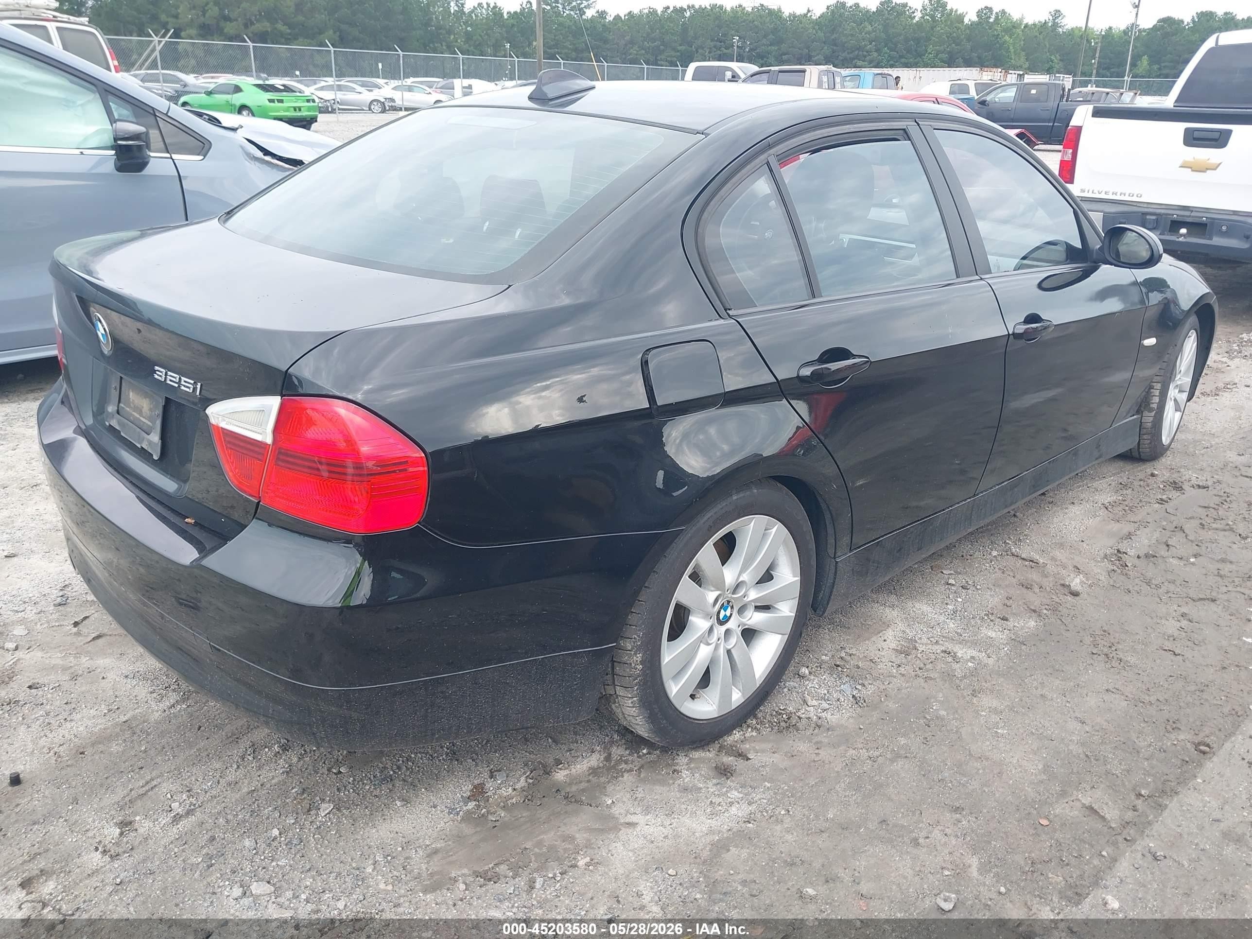 2006 Bmw 325i   Black vin: WBAVB13546PS65899