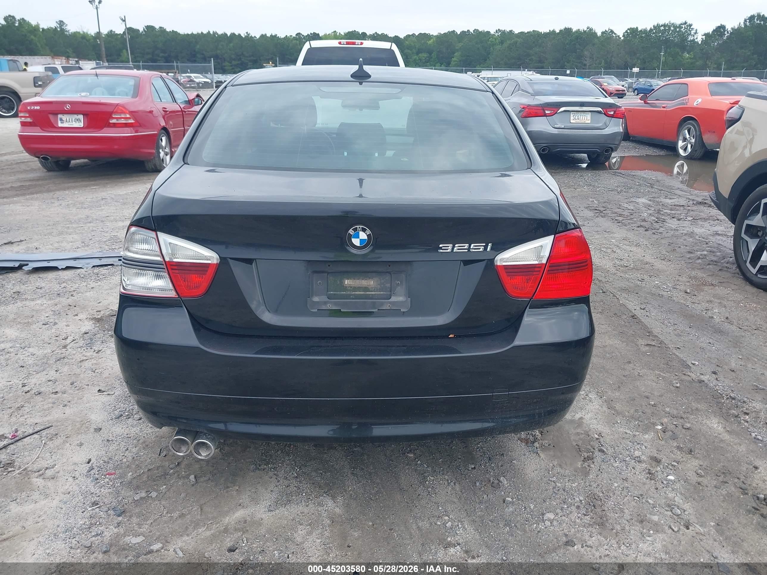 2006 Bmw 325i   Black vin: WBAVB13546PS65899