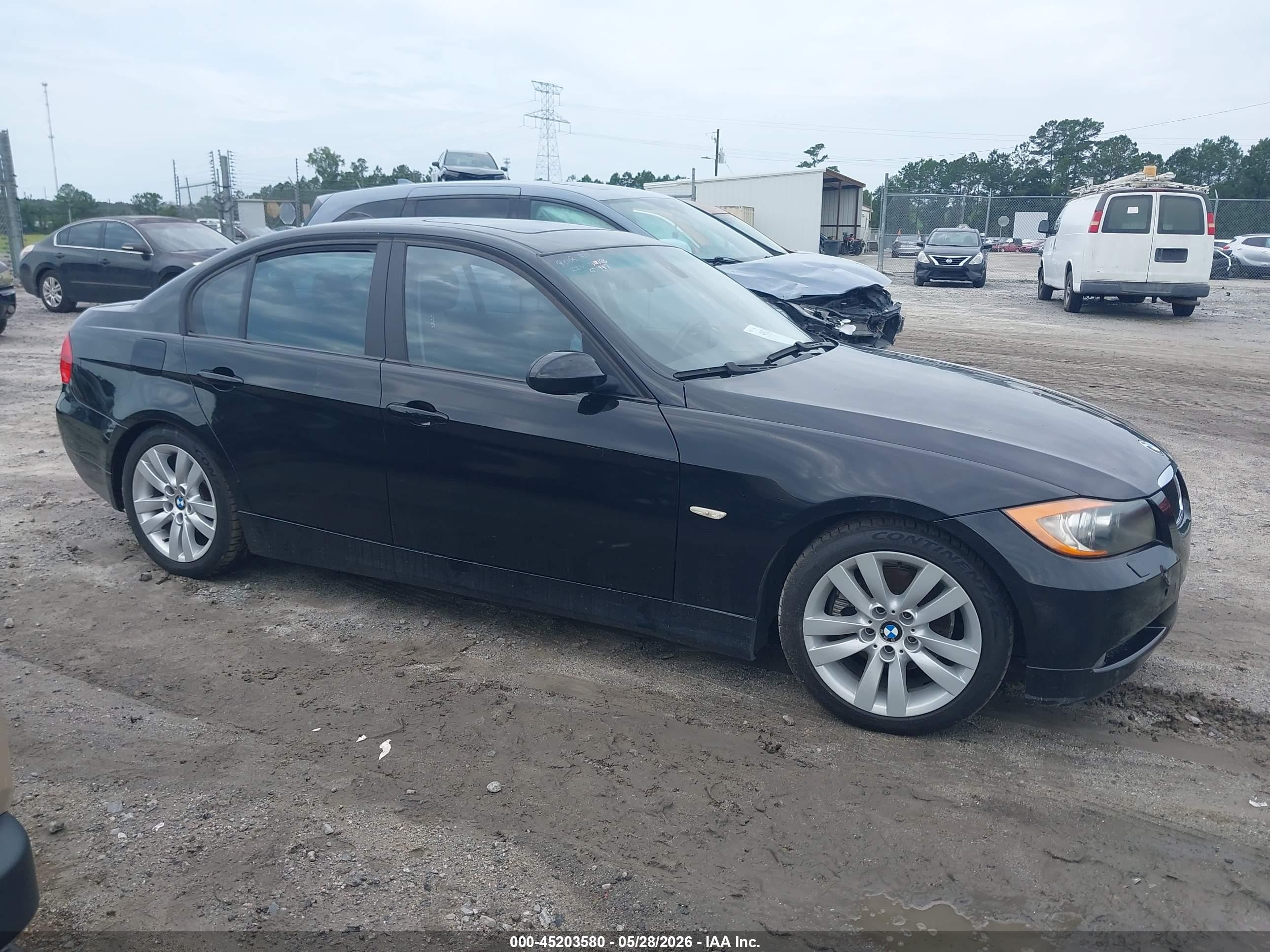 2006 Bmw 325i   Black vin: WBAVB13546PS65899