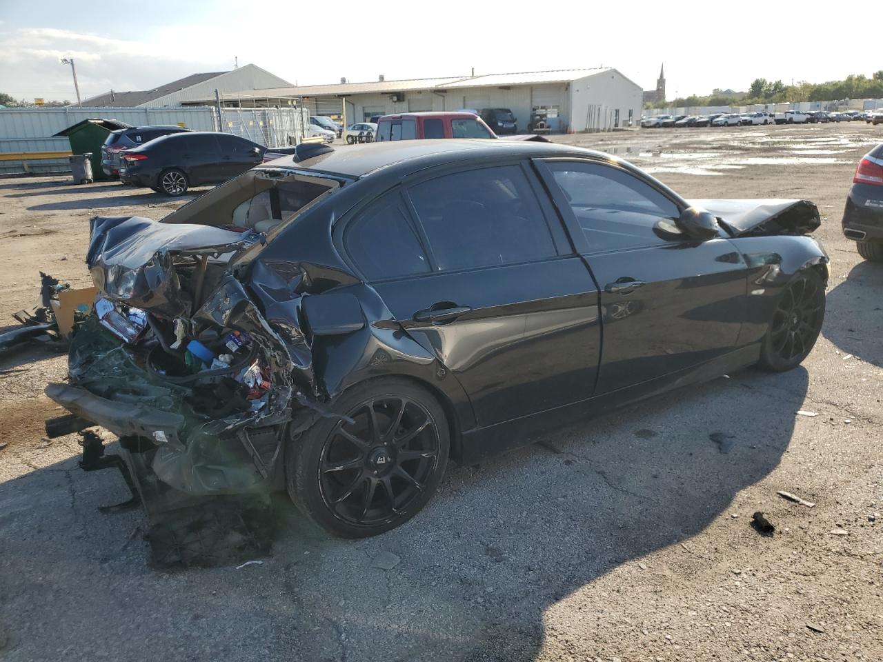 2006 Bmw 325 I Black vin: WBAVB13546PT10372