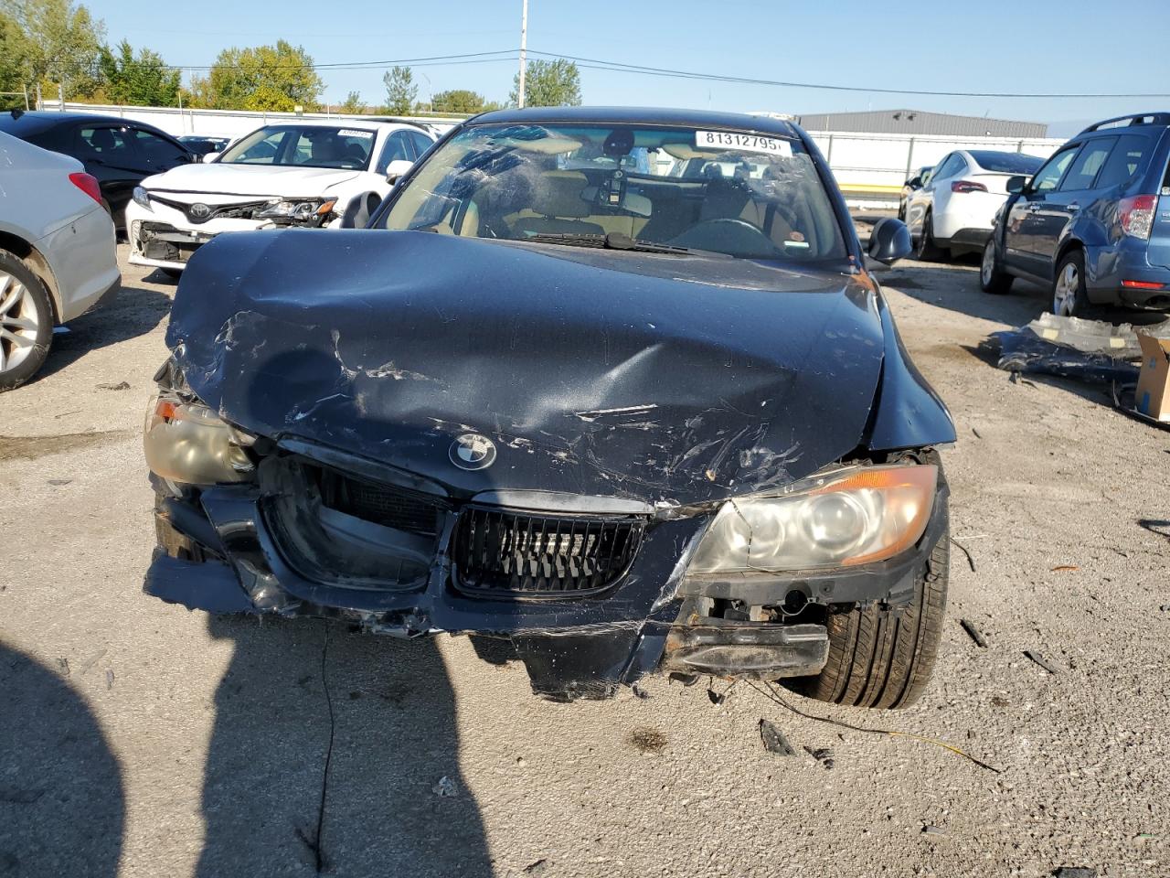 2006 Bmw 325 I Black vin: WBAVB13546PT10372