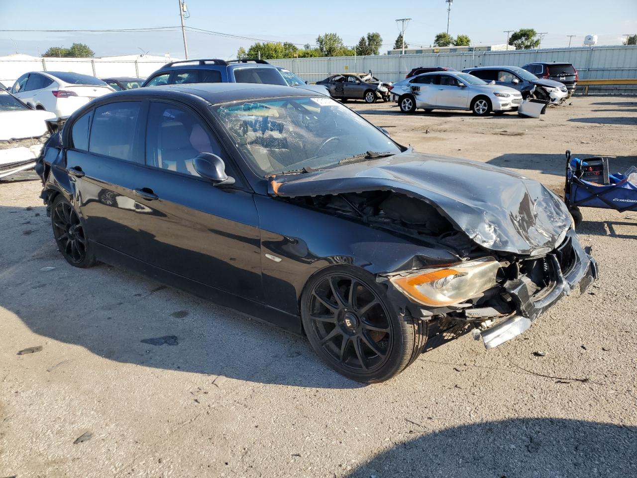 2006 Bmw 325 I Black vin: WBAVB13546PT10372