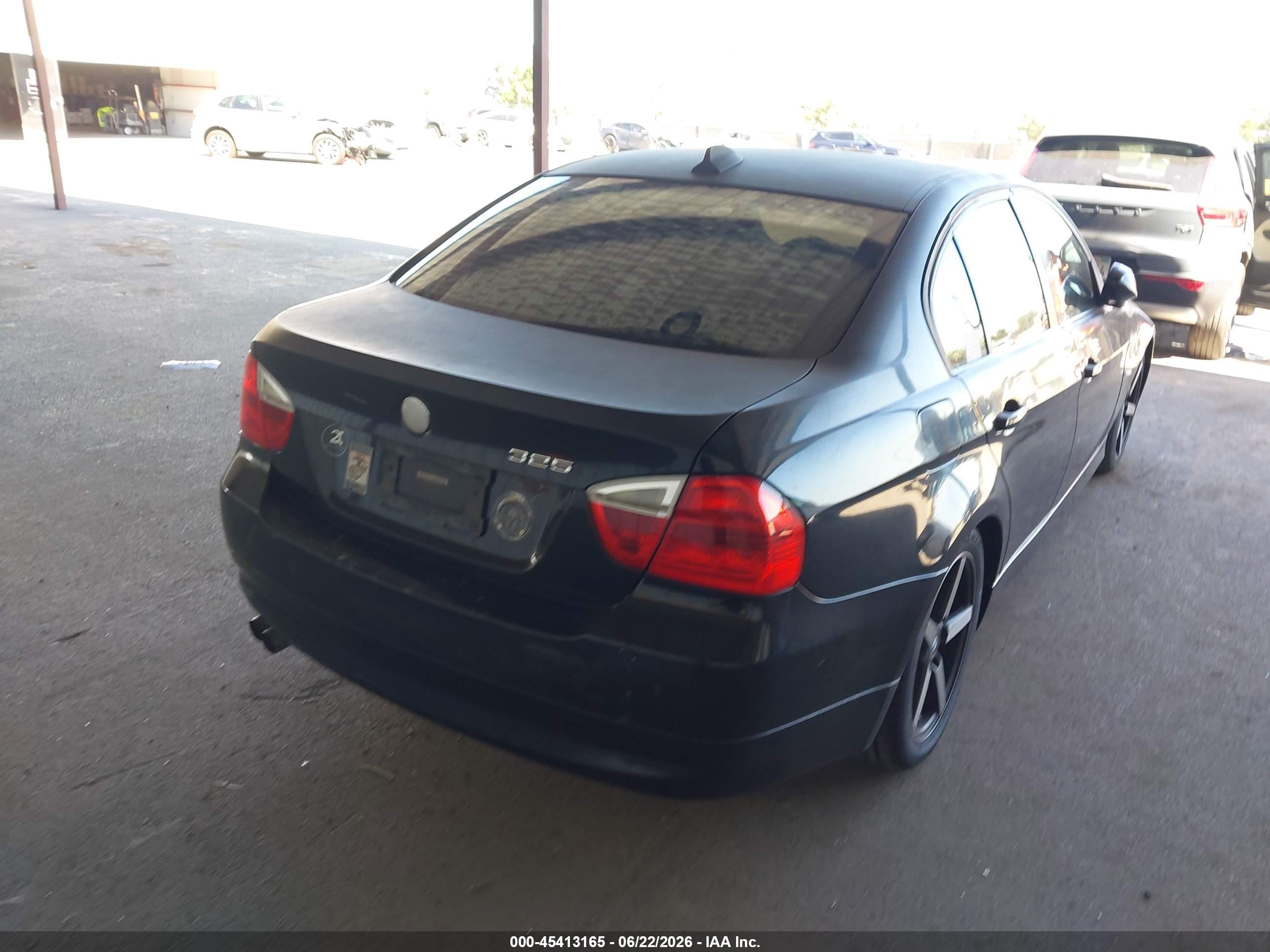2006 Bmw 325i   Black vin: WBAVB13546PT26667