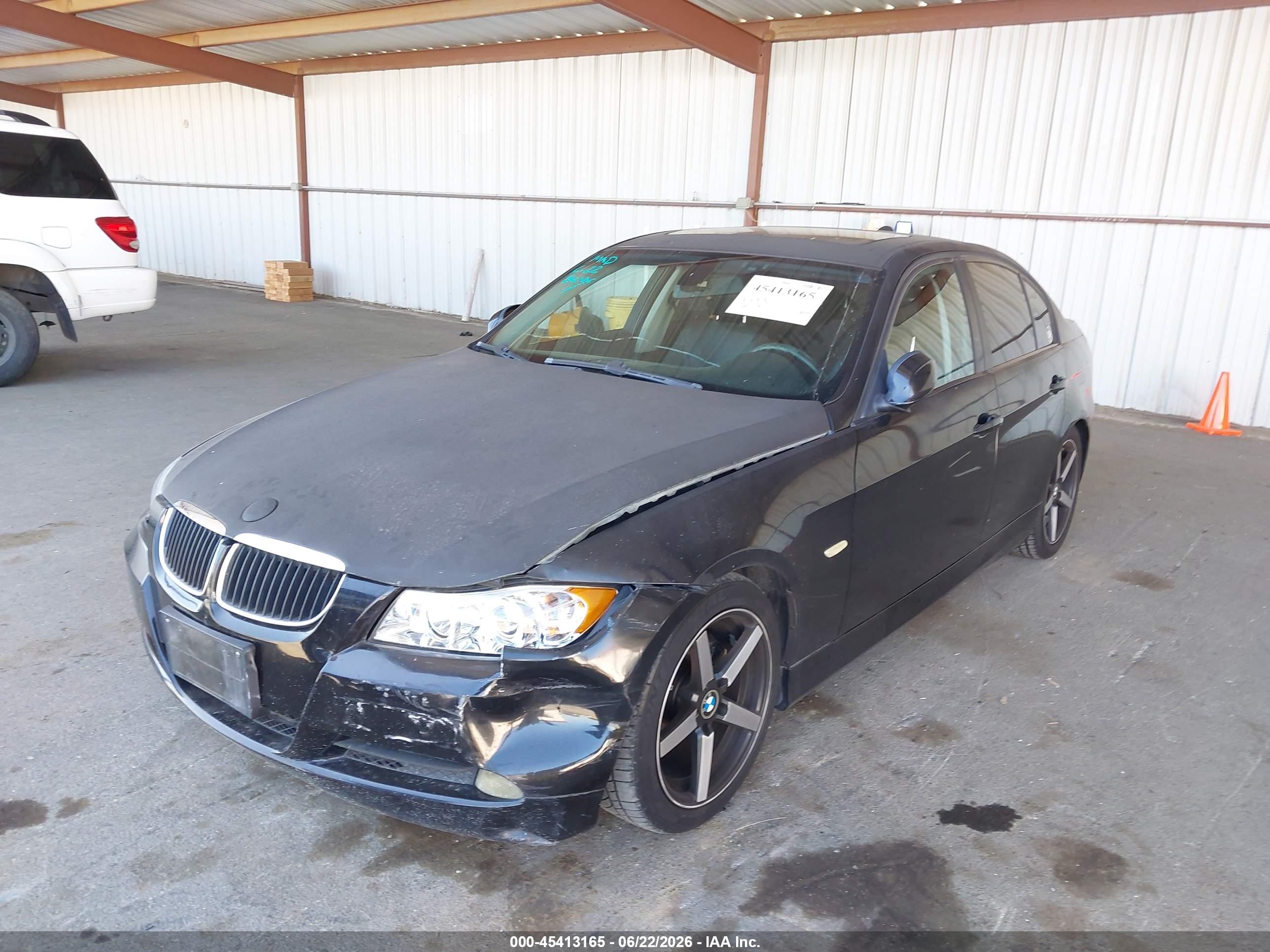 2006 Bmw 325i   Black vin: WBAVB13546PT26667