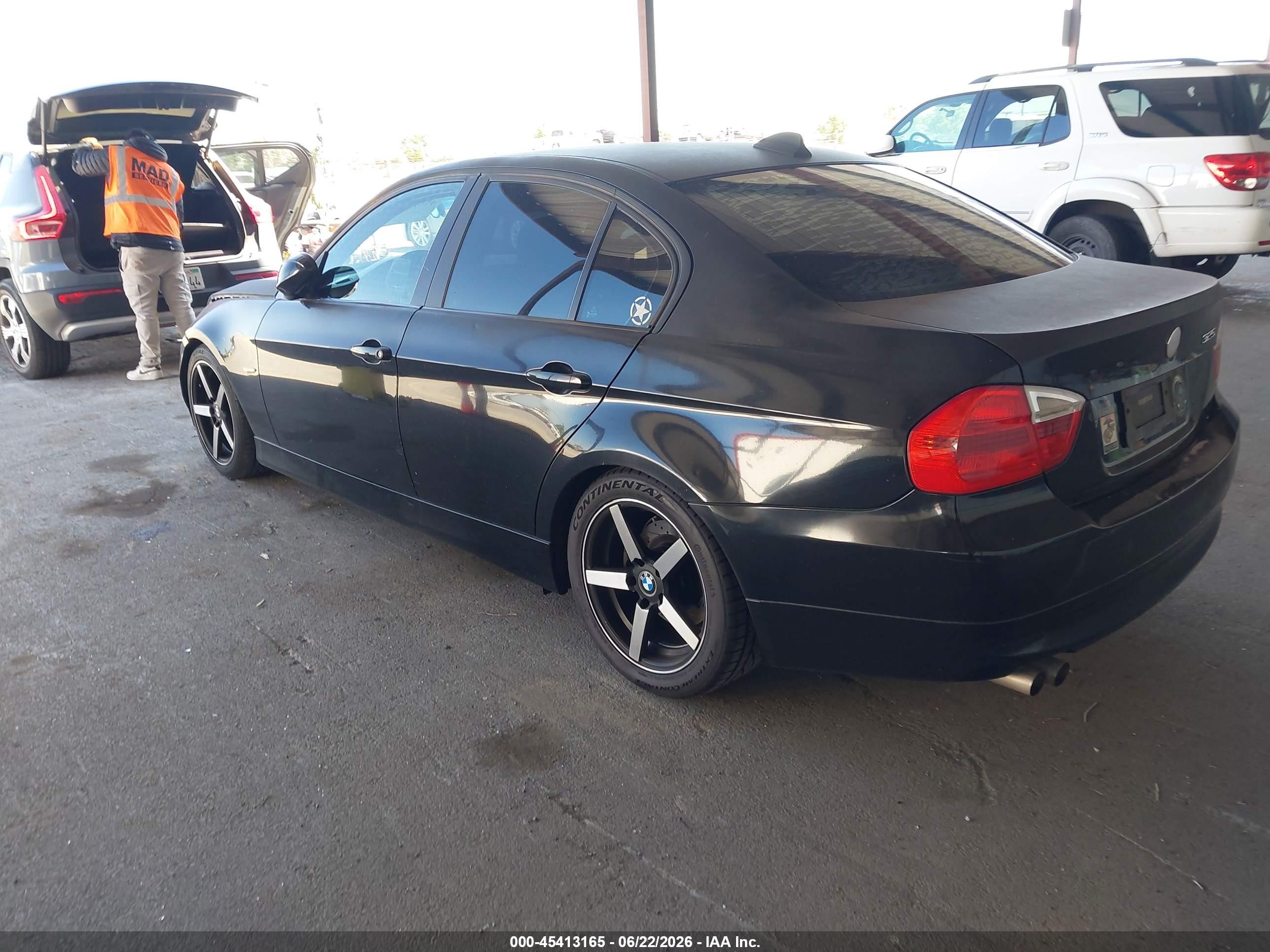 2006 Bmw 325i   Black vin: WBAVB13546PT26667