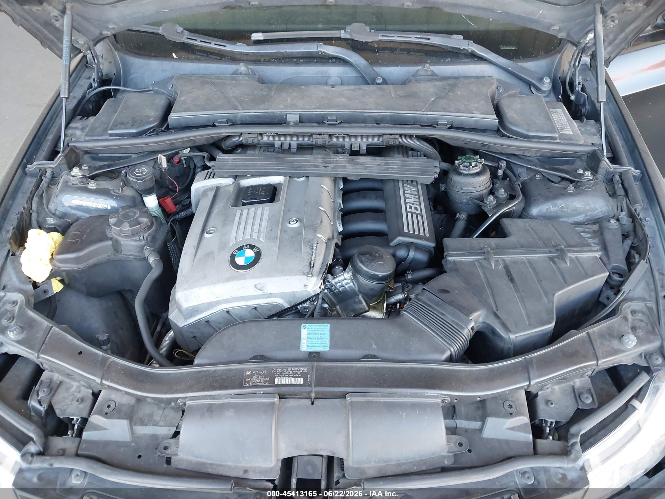 2006 Bmw 325i   Black vin: WBAVB13546PT26667