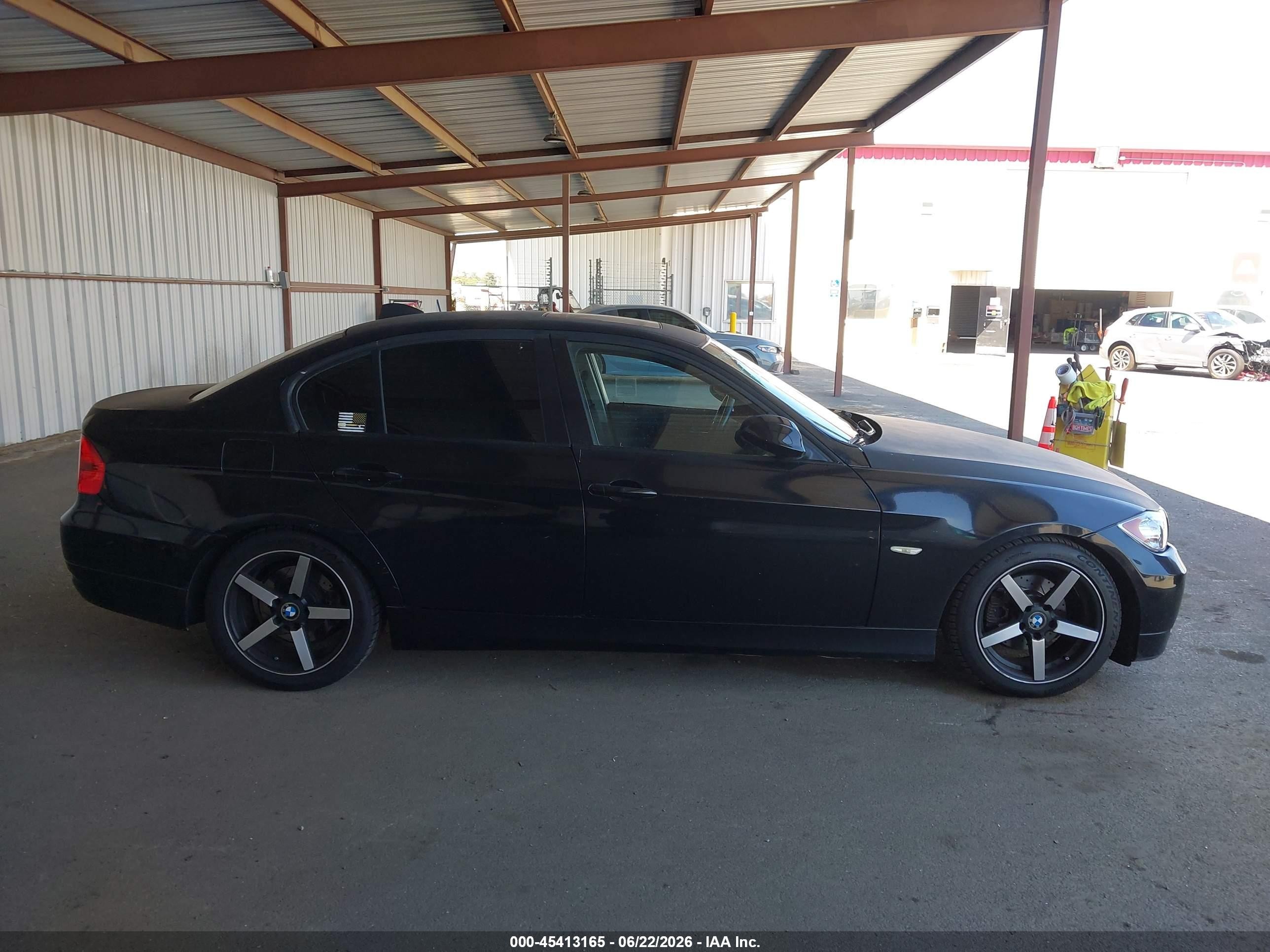 2006 Bmw 325i   Black vin: WBAVB13546PT26667