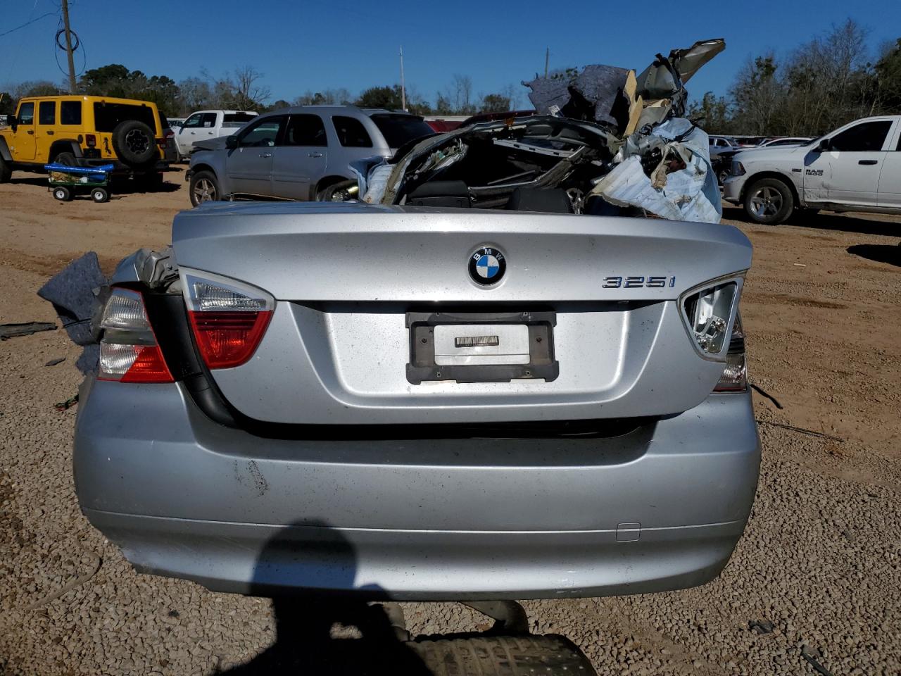 2006 Bmw 325 I Silver vin: WBAVB13556KR59031
