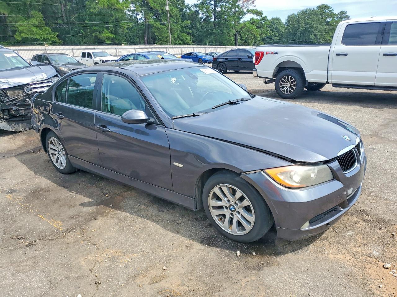 2006 Bmw 325 I Gray vin: WBAVB13556KR59370