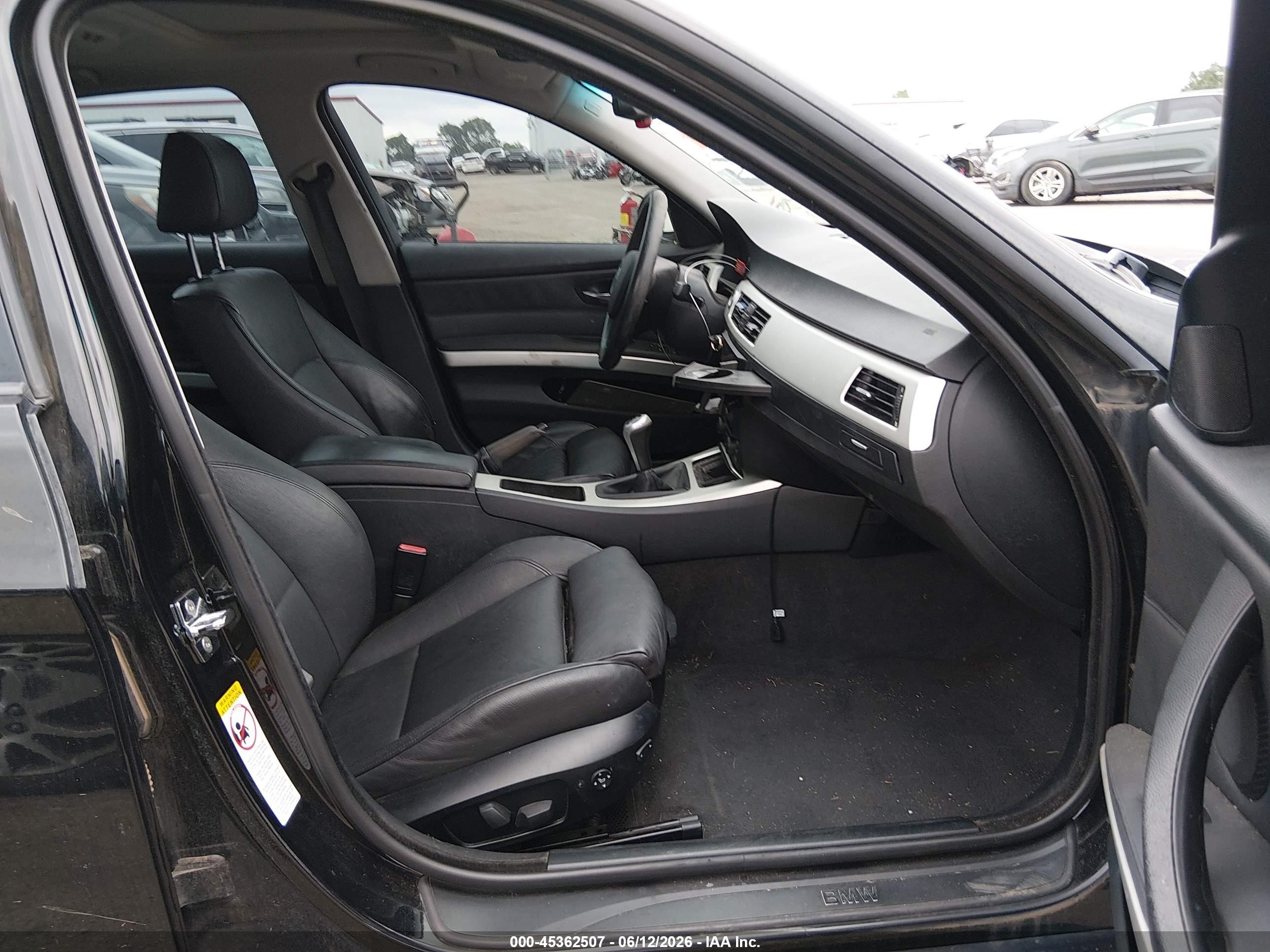 2006 Bmw 325i   Black vin: WBAVB13556KR59594