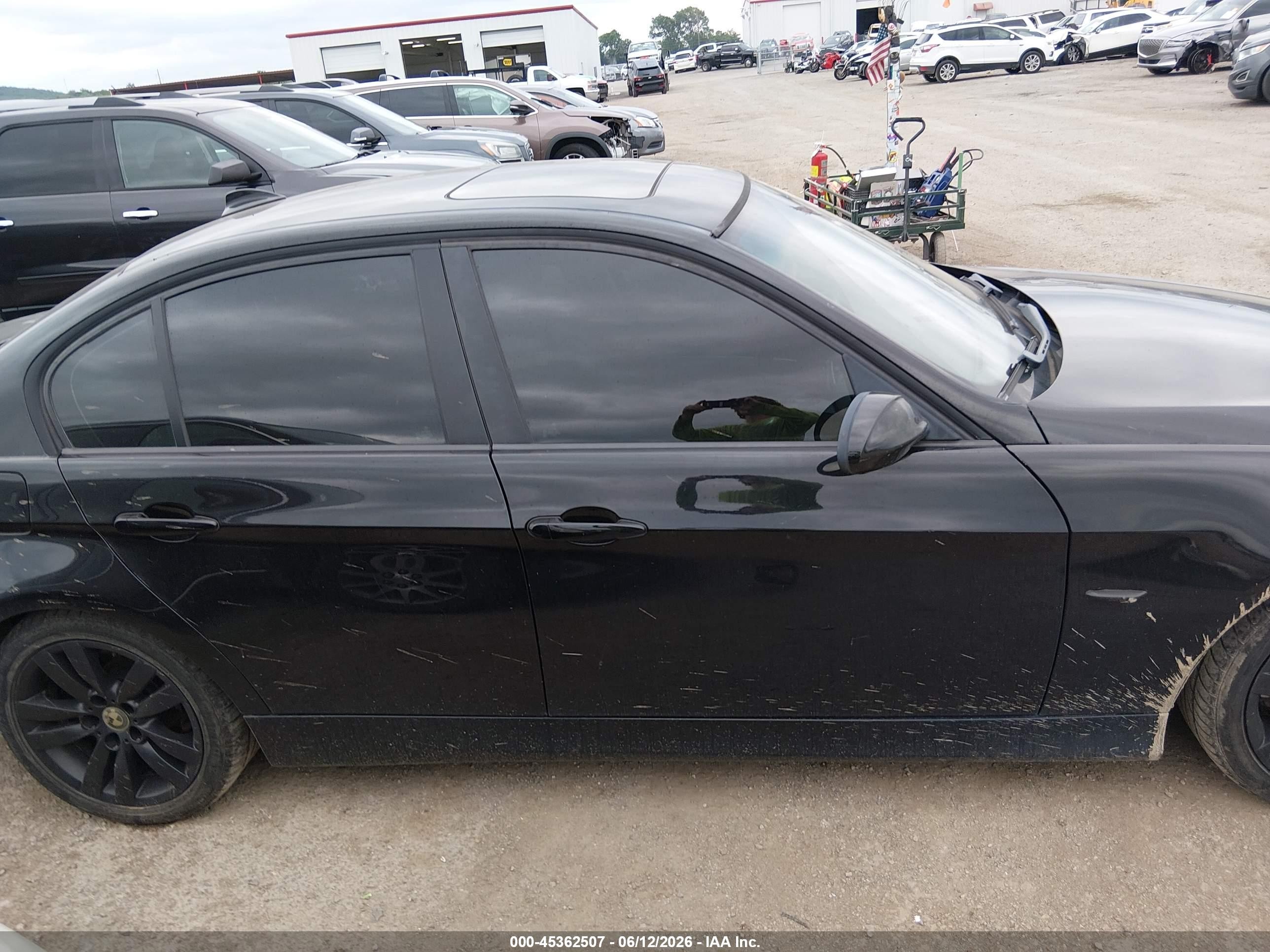 2006 Bmw 325i   Black vin: WBAVB13556KR59594