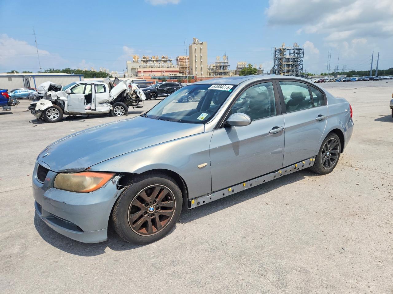 2006 Bmw 325 I Silver vin: WBAVB13556KX42076