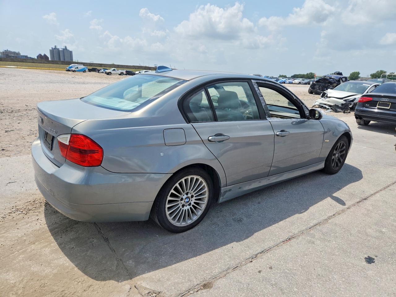 2006 Bmw 325 I Silver vin: WBAVB13556KX42076