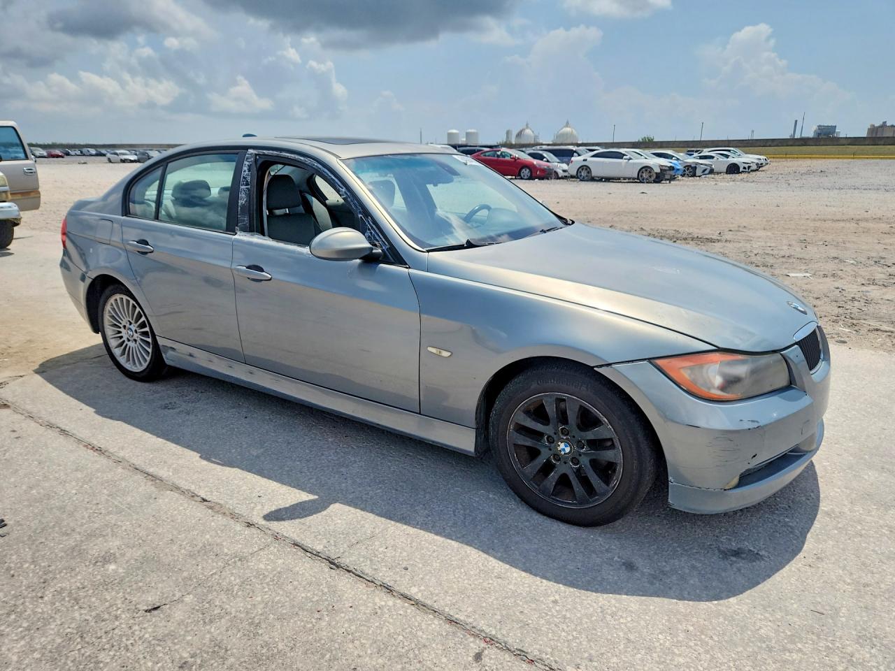 2006 Bmw 325 I Silver vin: WBAVB13556KX42076