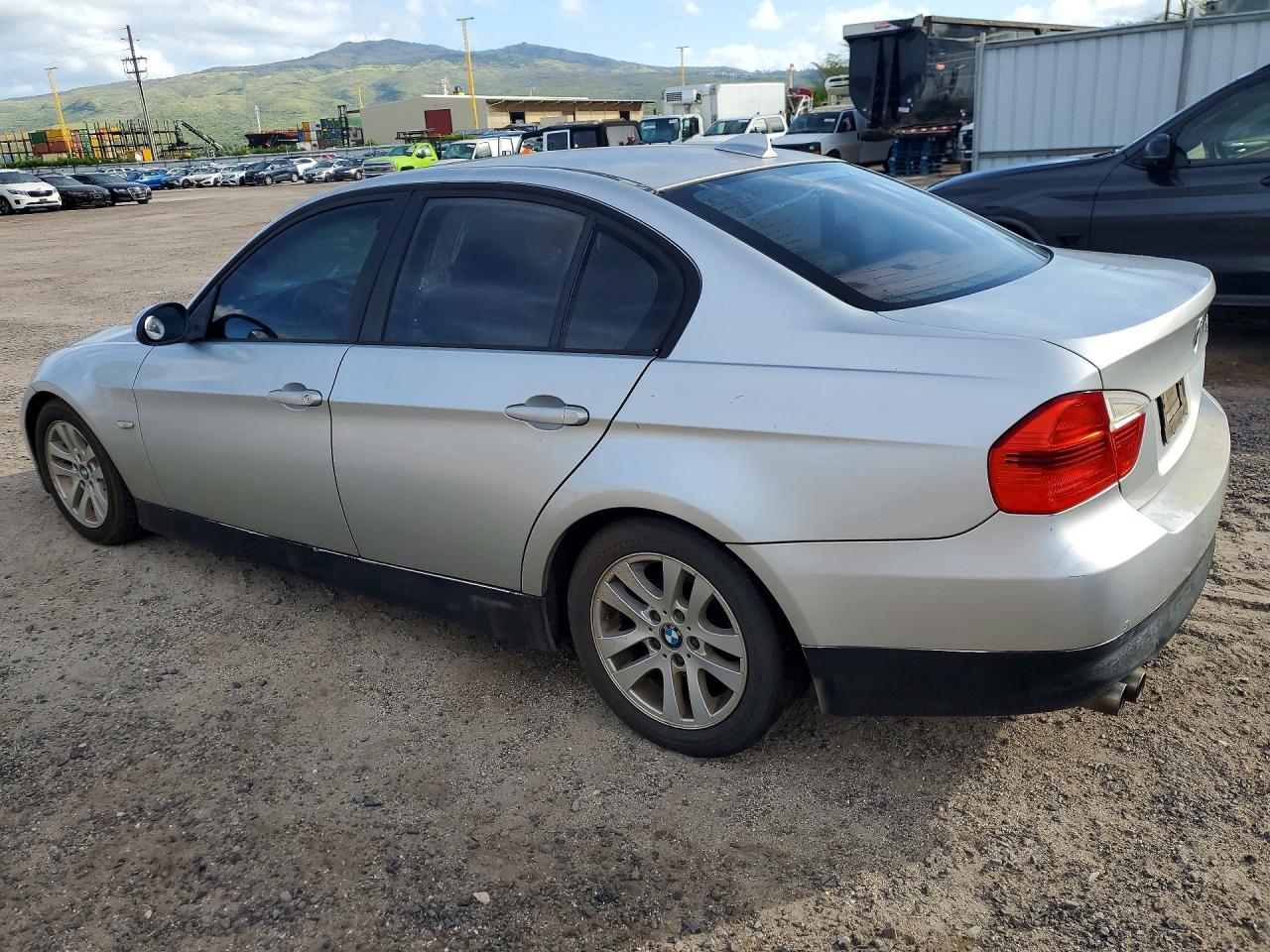 2006 Bmw 325 Silver vin: WBAVB13566KX34262