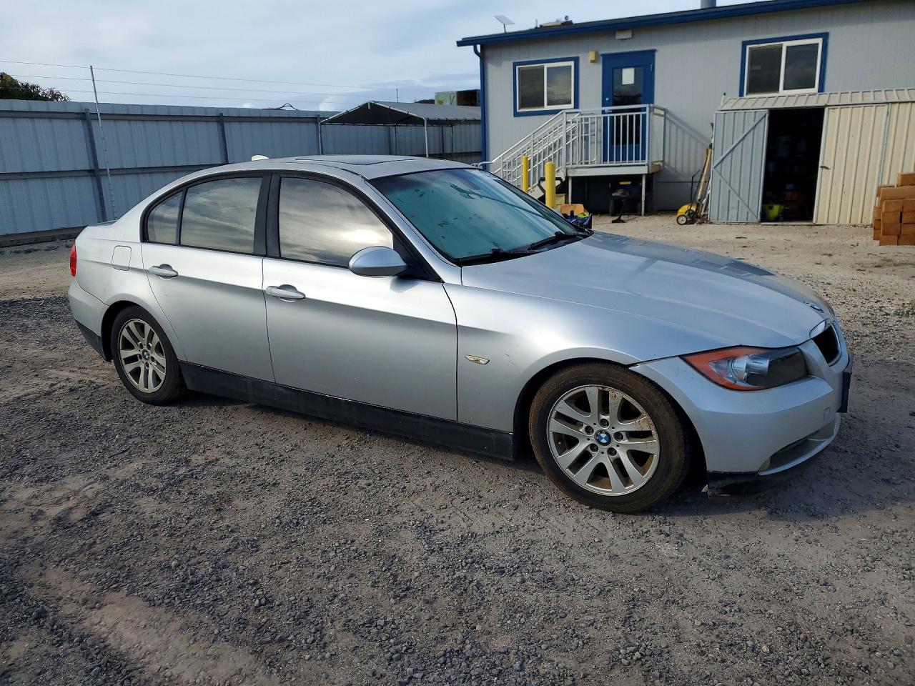 2006 Bmw 325 Silver vin: WBAVB13566KX34262