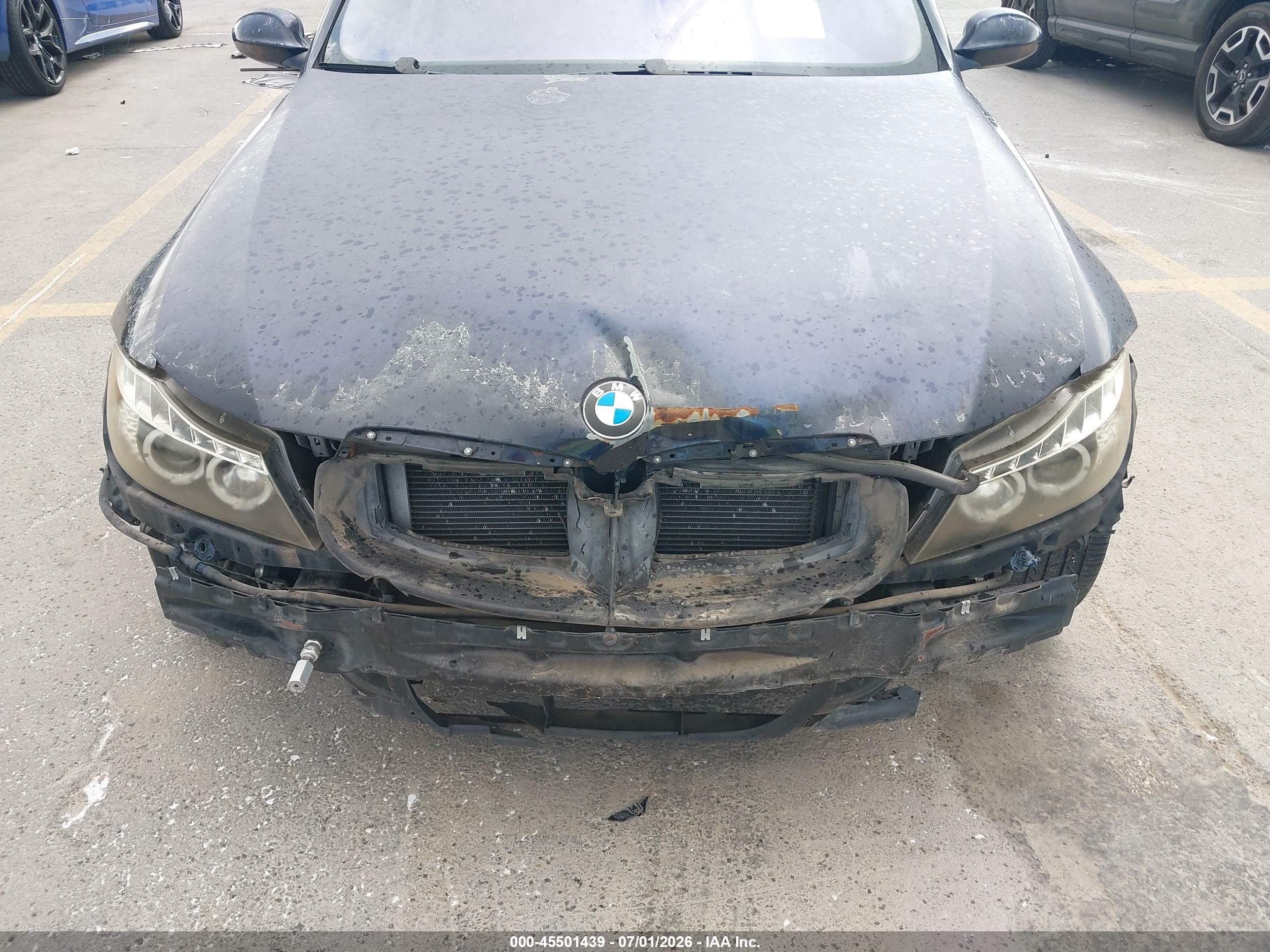 2006 Bmw 325i   Dark Blue vin: WBAVB13566KX41891