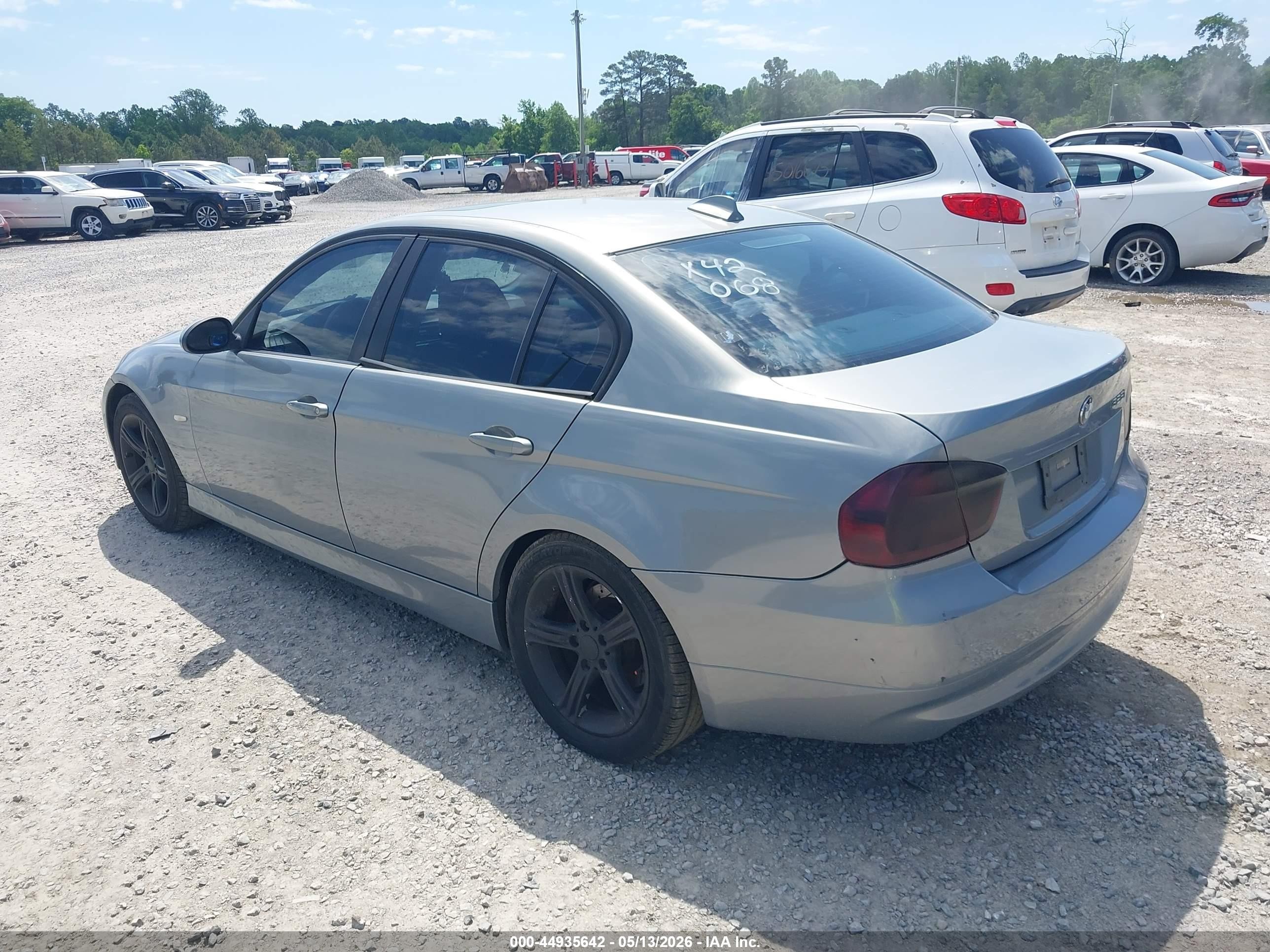 2006 Bmw 325i   Gray vin: WBAVB13566KX42068